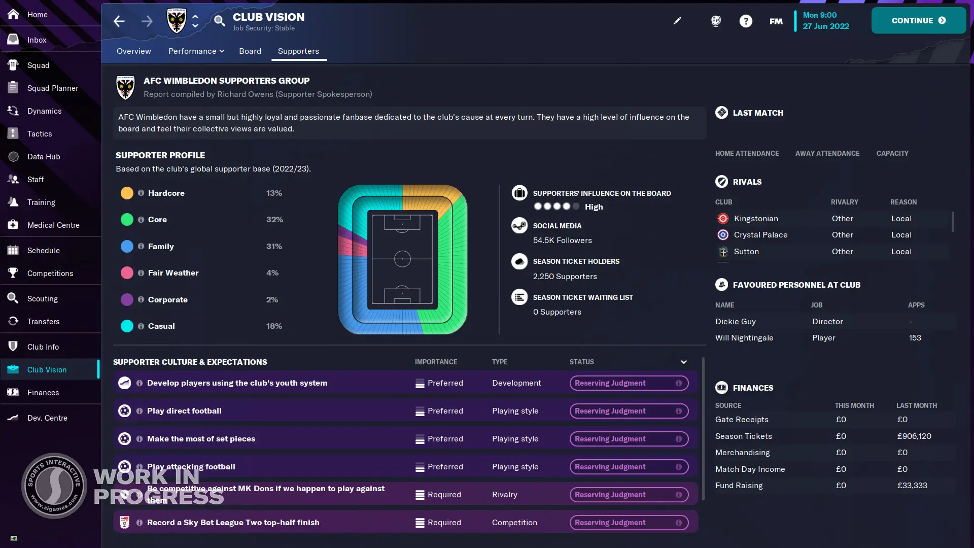 Image credit: Sports Interactive/Football Manager 2023