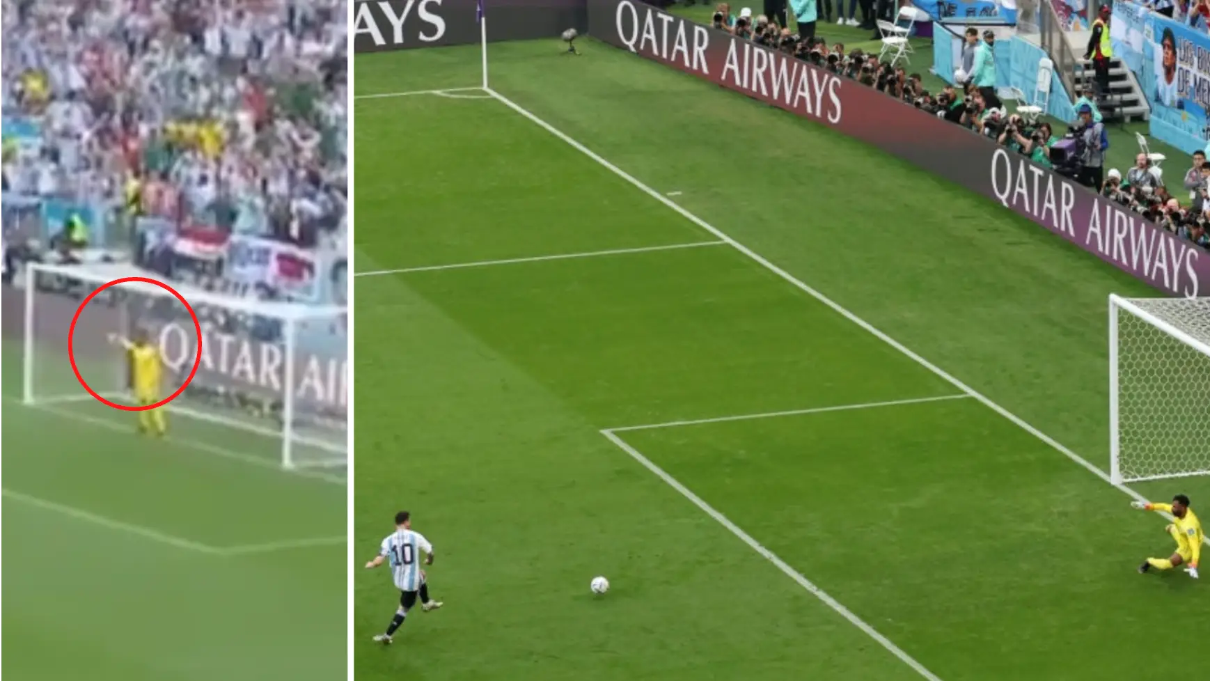 Saudi Arabia goalkeeper told Lionel Messi where to put his penalty, he made him look a fool