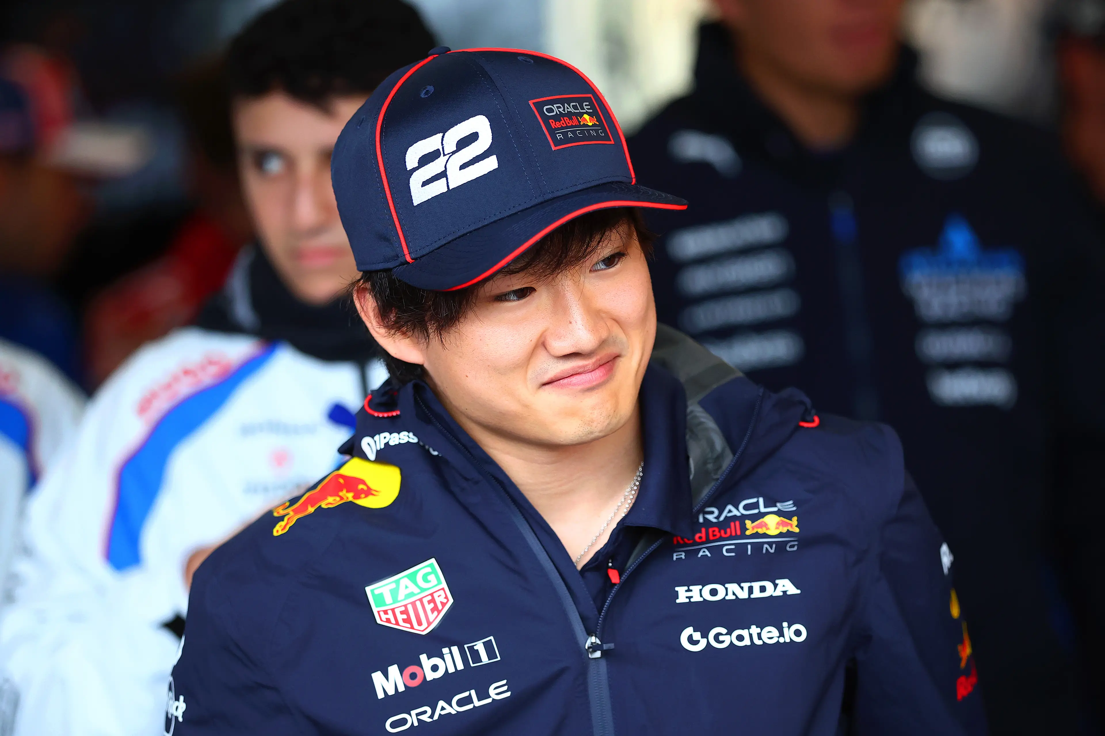 Yuki Tsunoda could reportedly been axed by Red Bull. Image: Getty