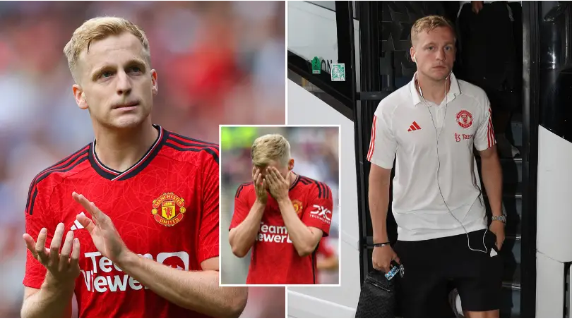 Donny van de Beek set to leave Man Utd on loan deal that includes £8.5 million 'purchase option'