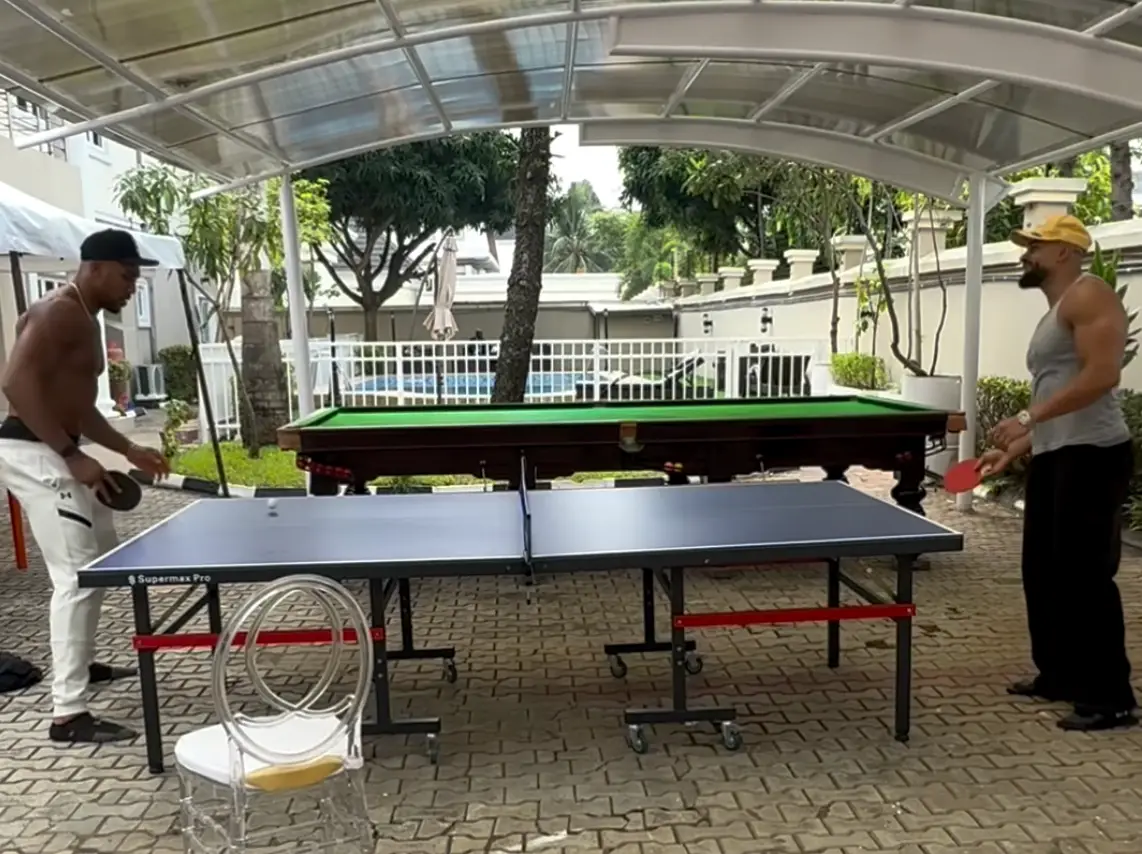 Anthony Joshua posted a video just hours before the crash (Credit:AnthonyJoshua/Instagram)