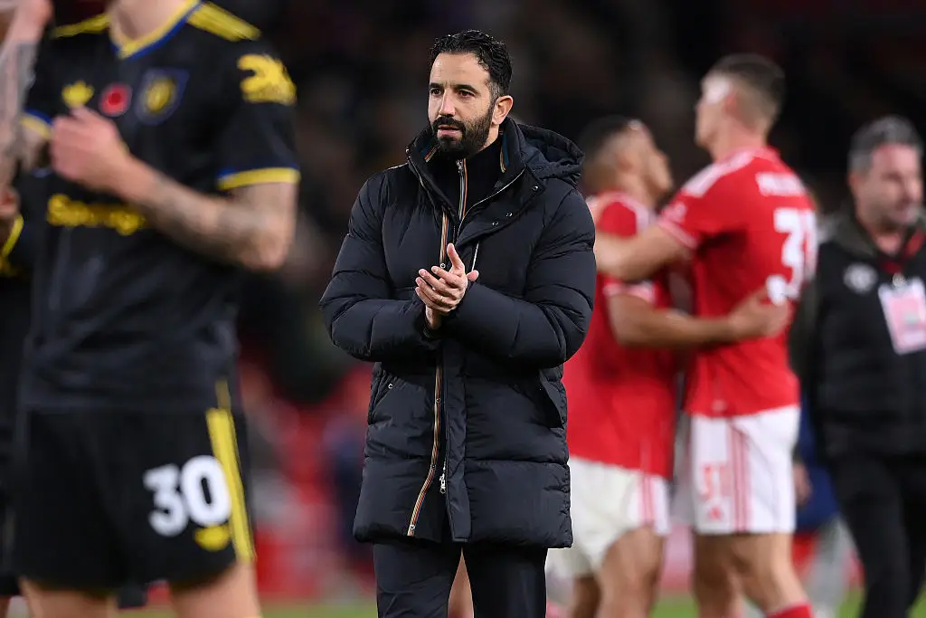 Man Utd head coach Ruben Amorim (Credit:Getty)