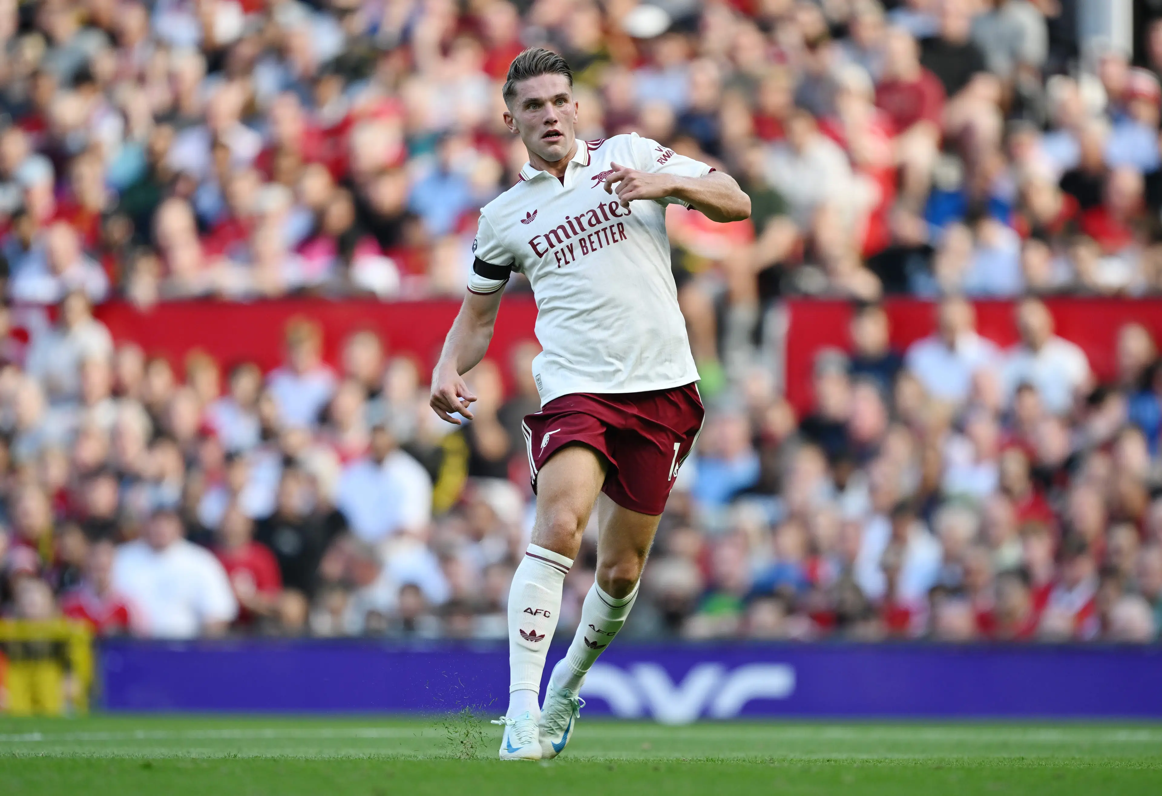 Viktor Gyokeres had a difficult debut in the Premier League. Image: Getty