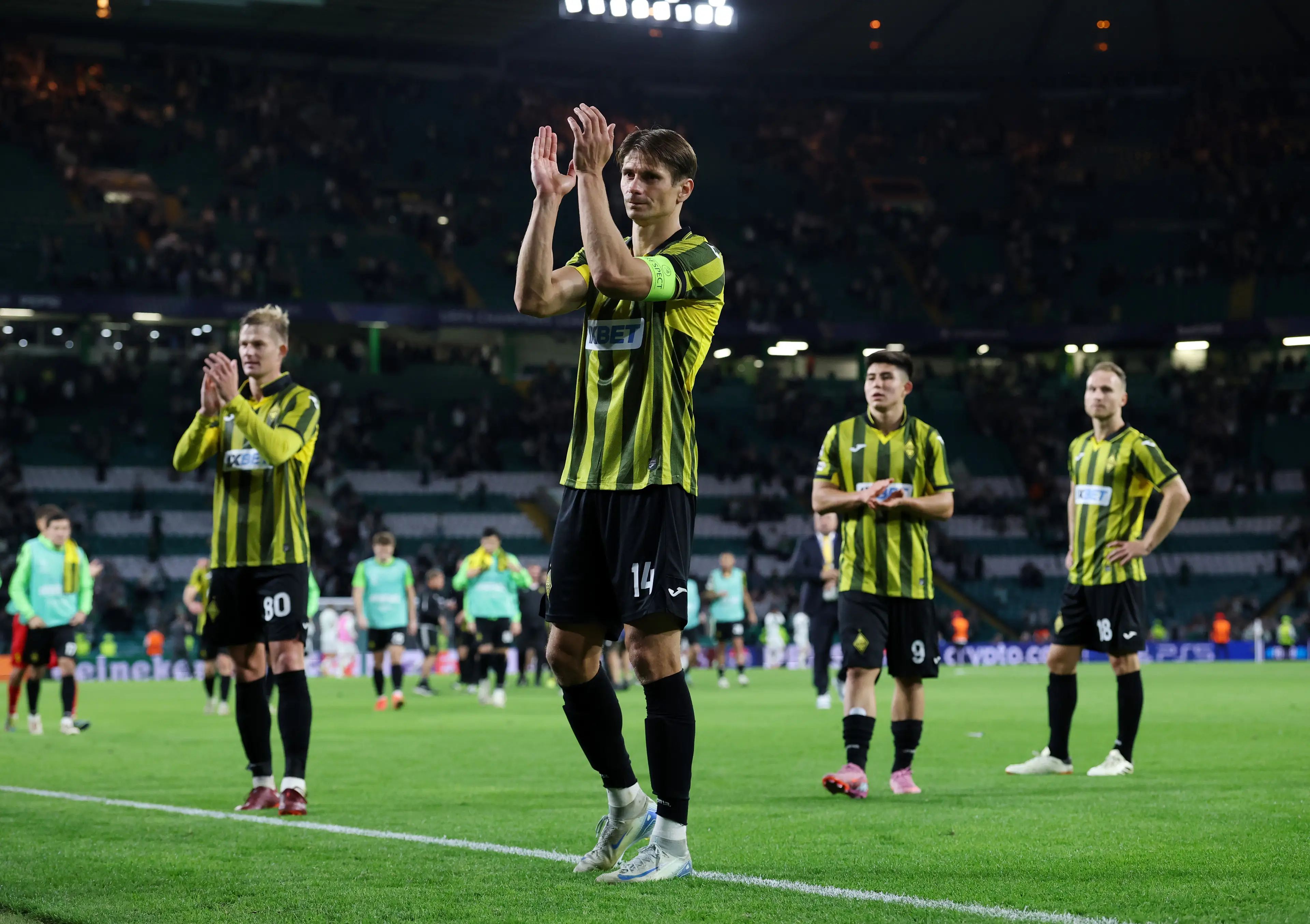 Kairat Almaty made history against Celtic. Image credit: Getty