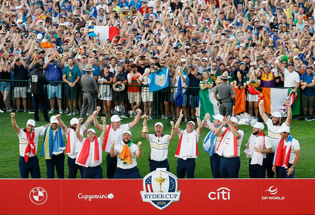 Europe won the Ryder Cup (Credit:Getty)