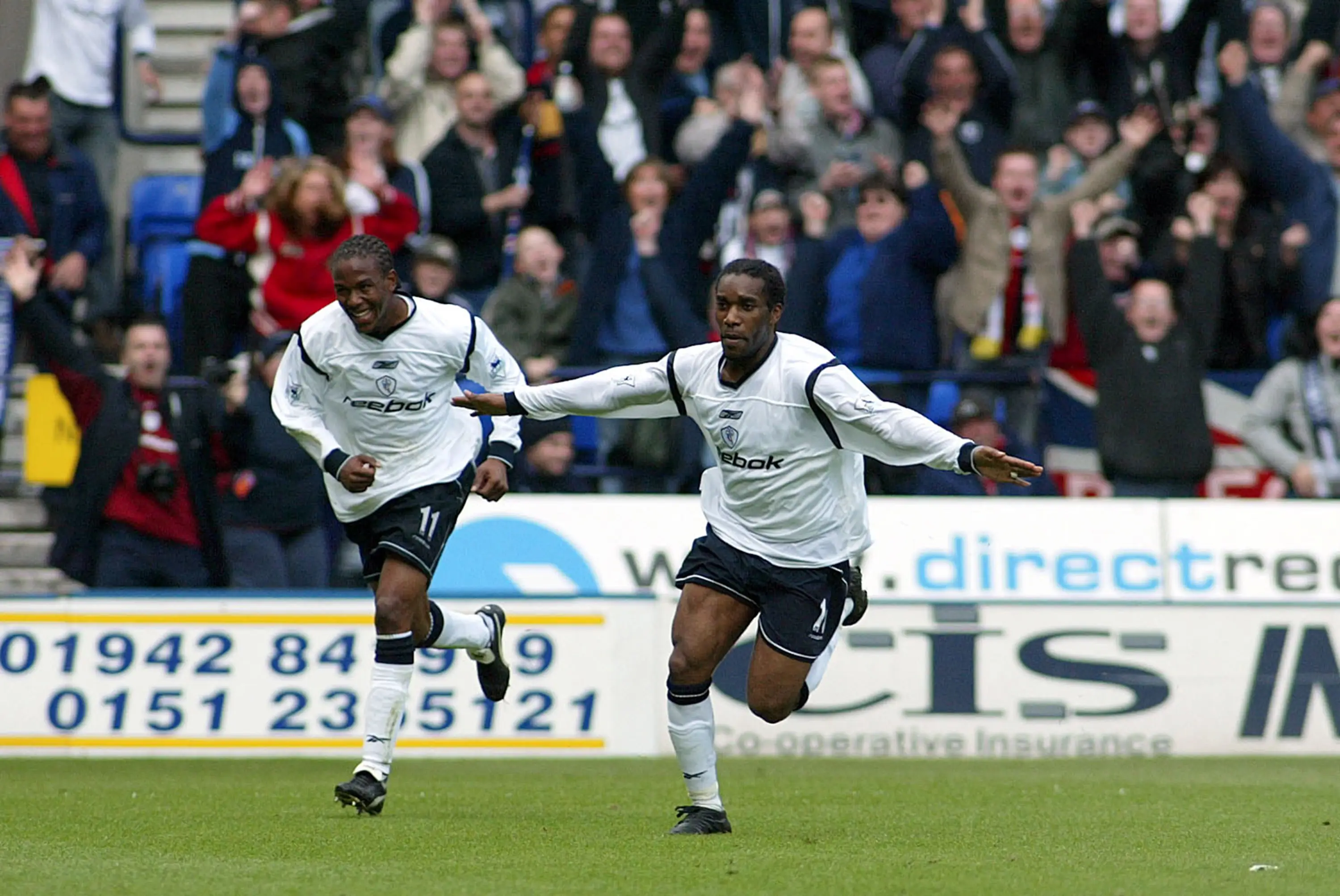 Jay-Jay Okocha enjoyed a legendary spell at Bolton Wanderers. Image: Getty 
