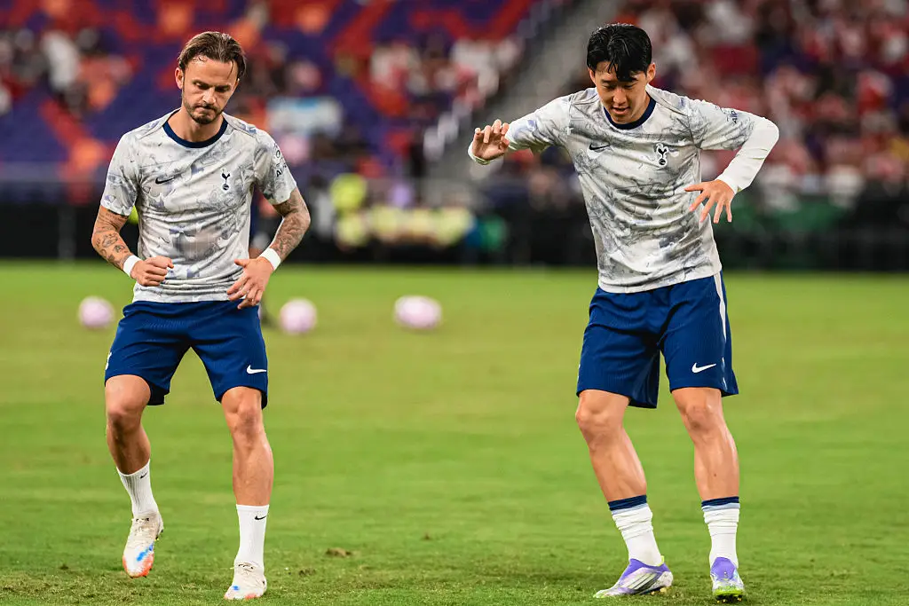 Maddison spoke out to wish teammate Son well despite suffering the brutal injury. (Image: Getty)