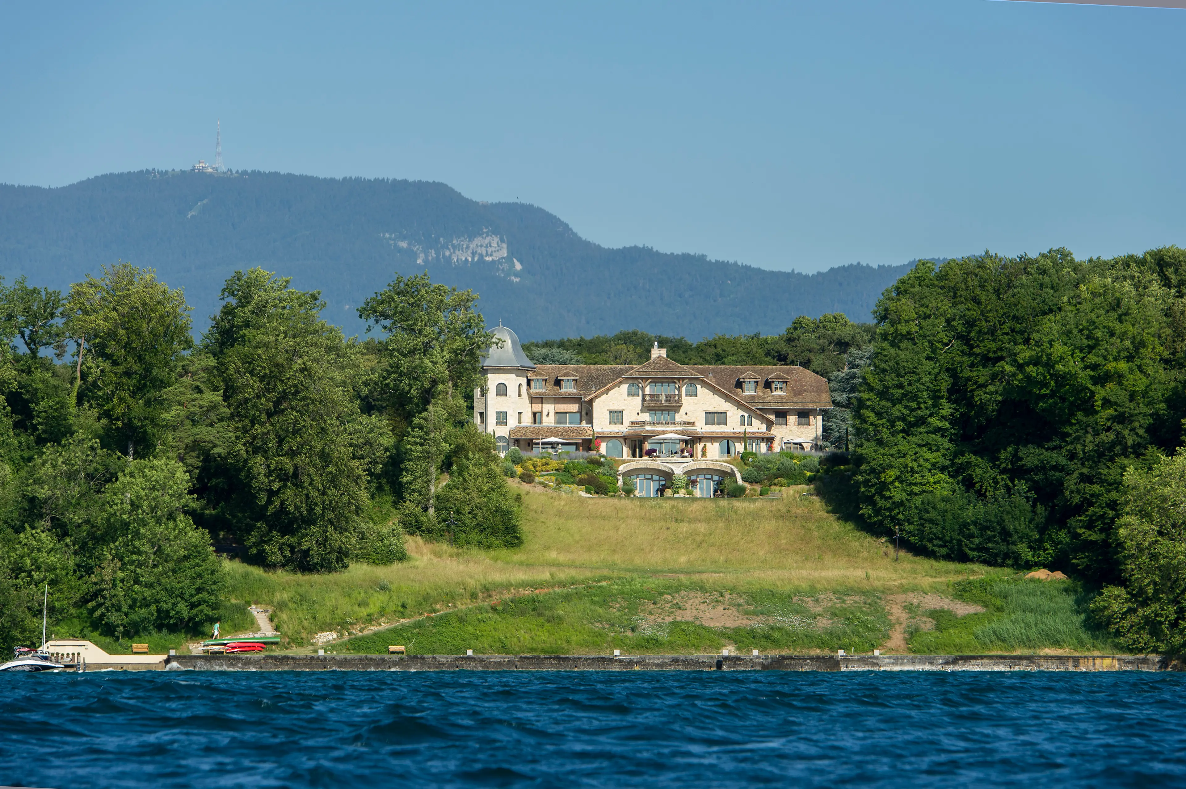 The 'Villa La Reserve', home of Michael Schumacher, pictured in 2014. Image credit: Getty