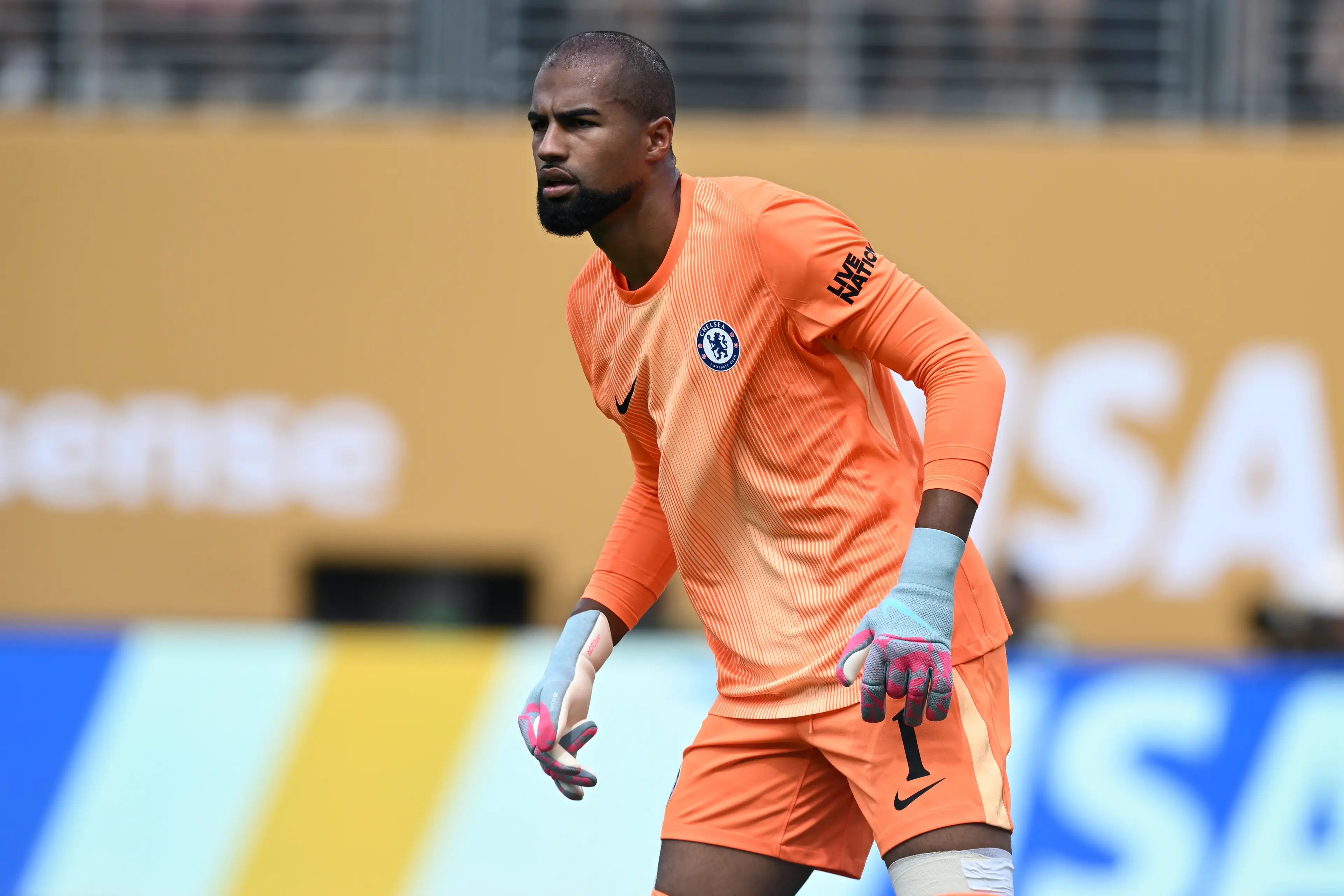 Robert Sanchez was Chelsea's first-choice goalkeeper in the Premier League last season. Image: Getty