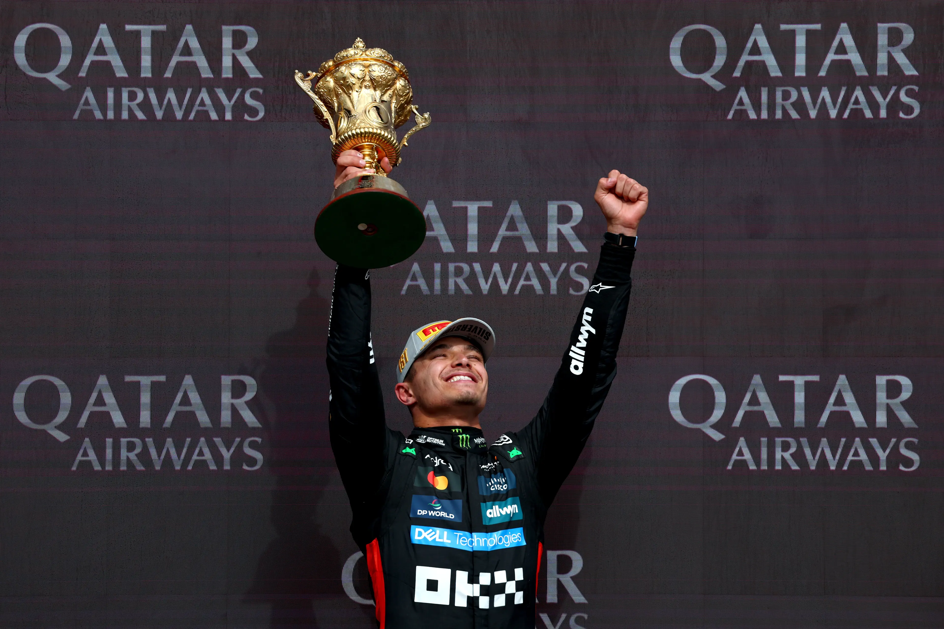 Lando Norris won the British Grand Prix for the first time. Image: Getty