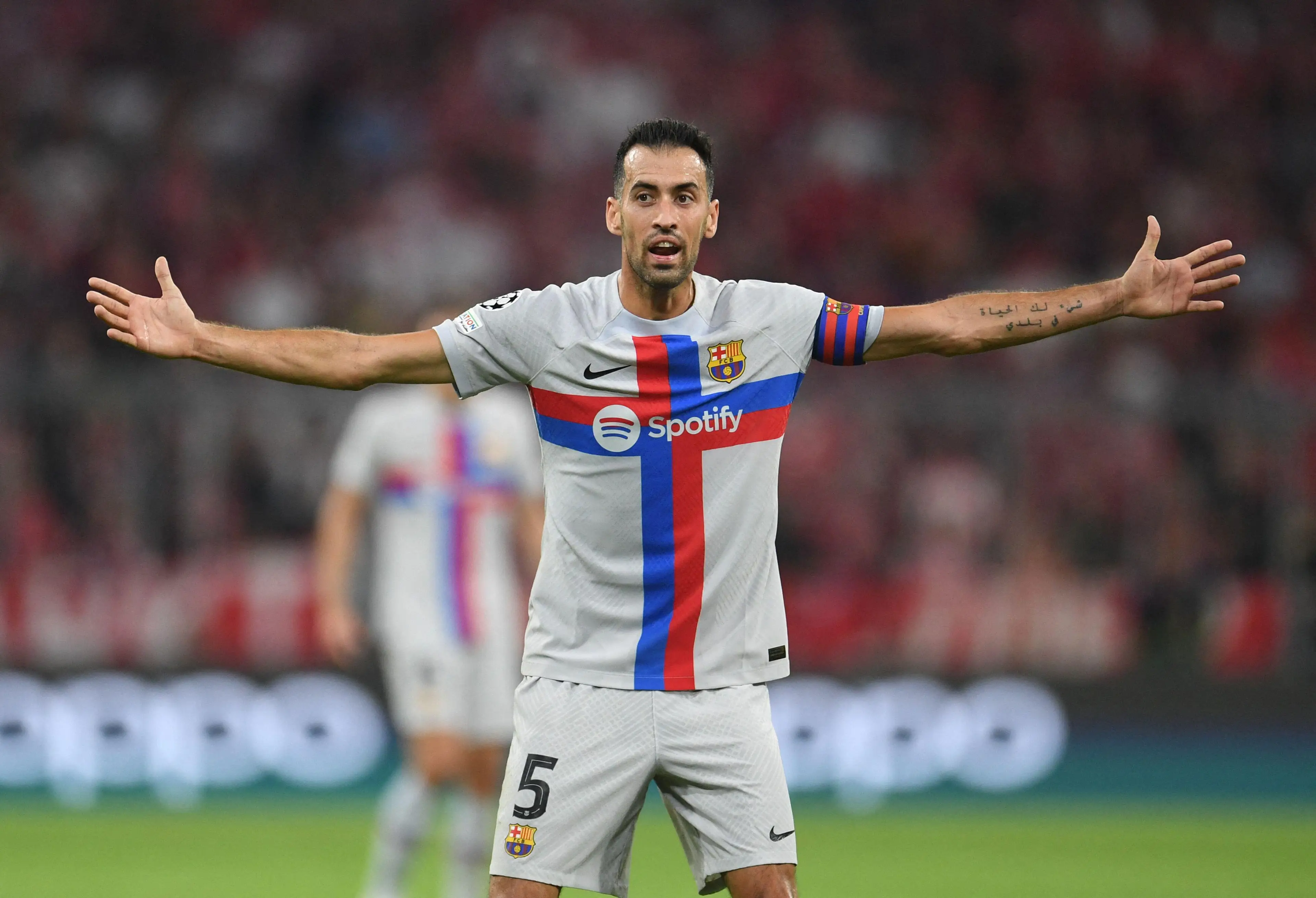 Busquets is into the final year of his Barcelona contract (Image: Alamy)