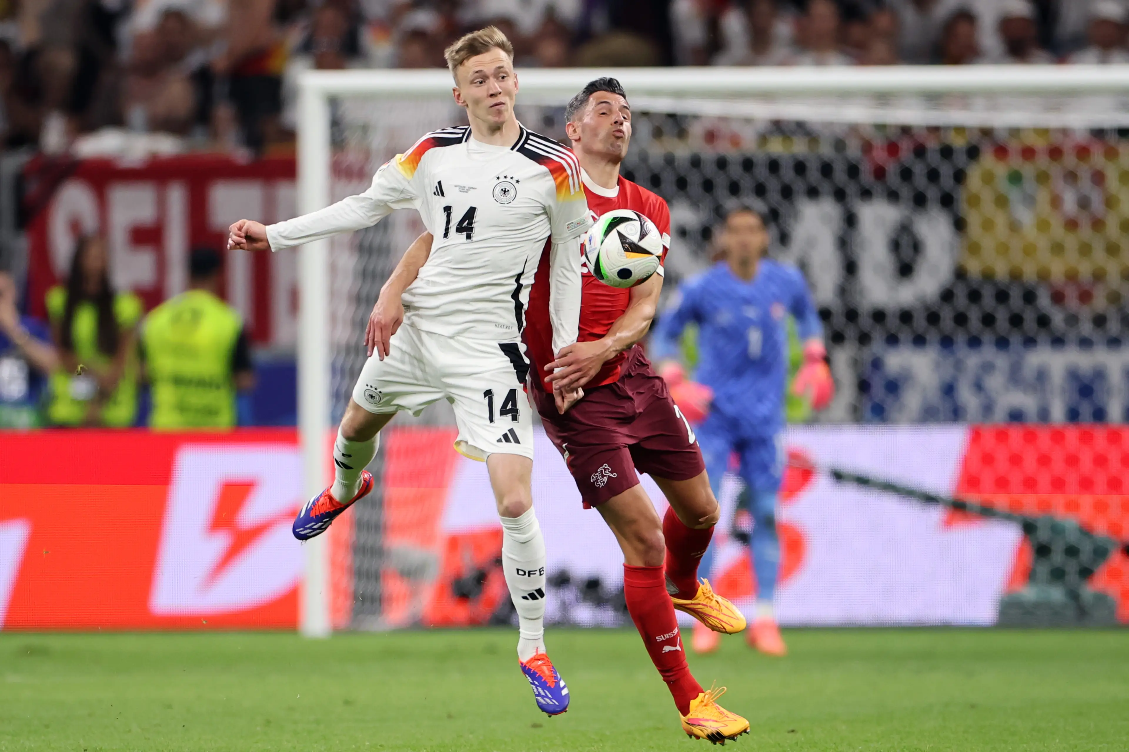 Maximilian Beier featured or Germany at Euro 2024. [Getty]