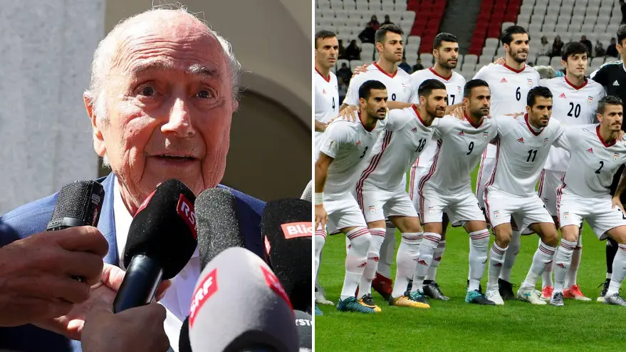 Ex-FIFA boss Sepp Blatter believes Iran should be banned from Qatar World Cup