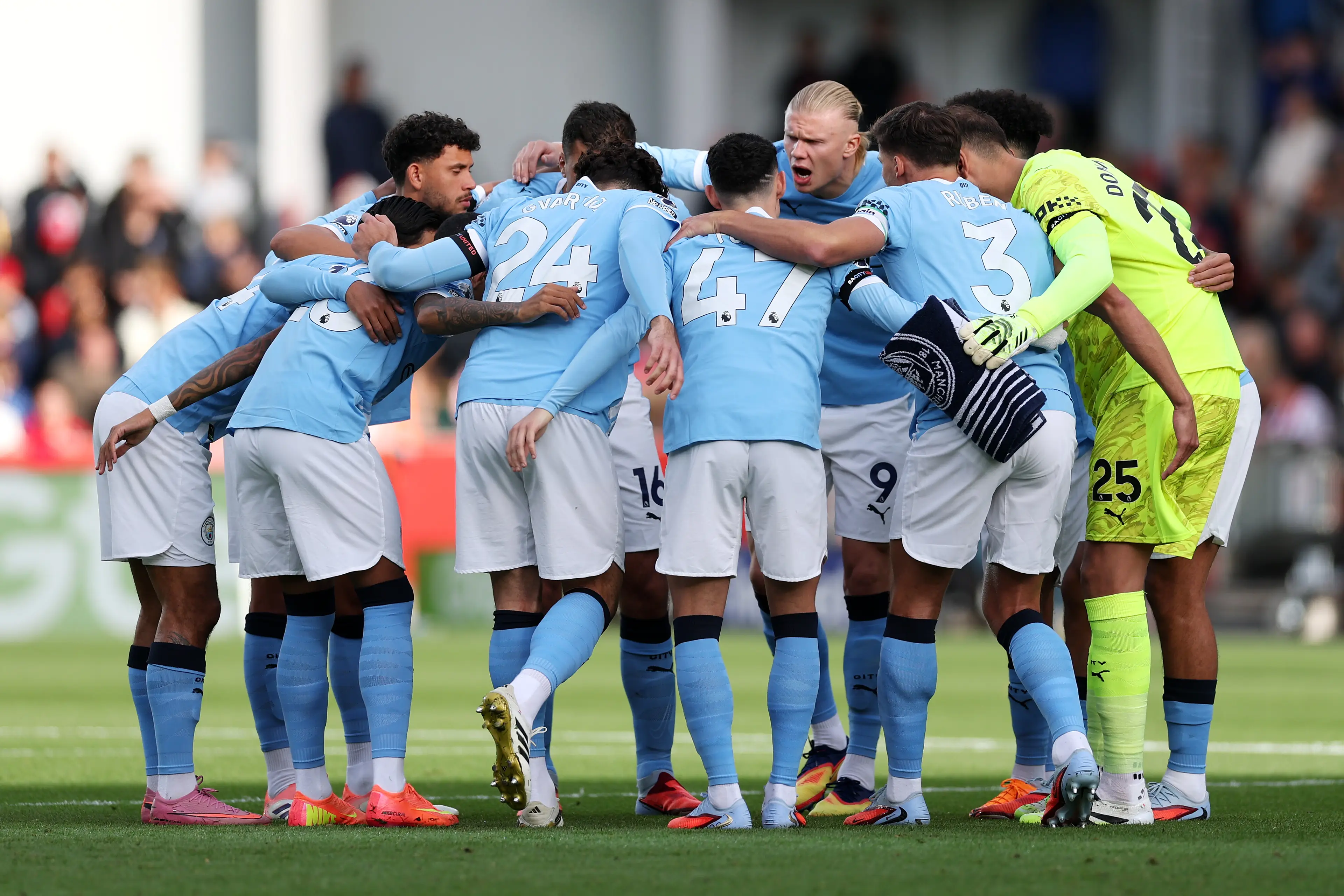 Manchester City have denied all charges (Image: Ryan Pierse / Staff via Getty)