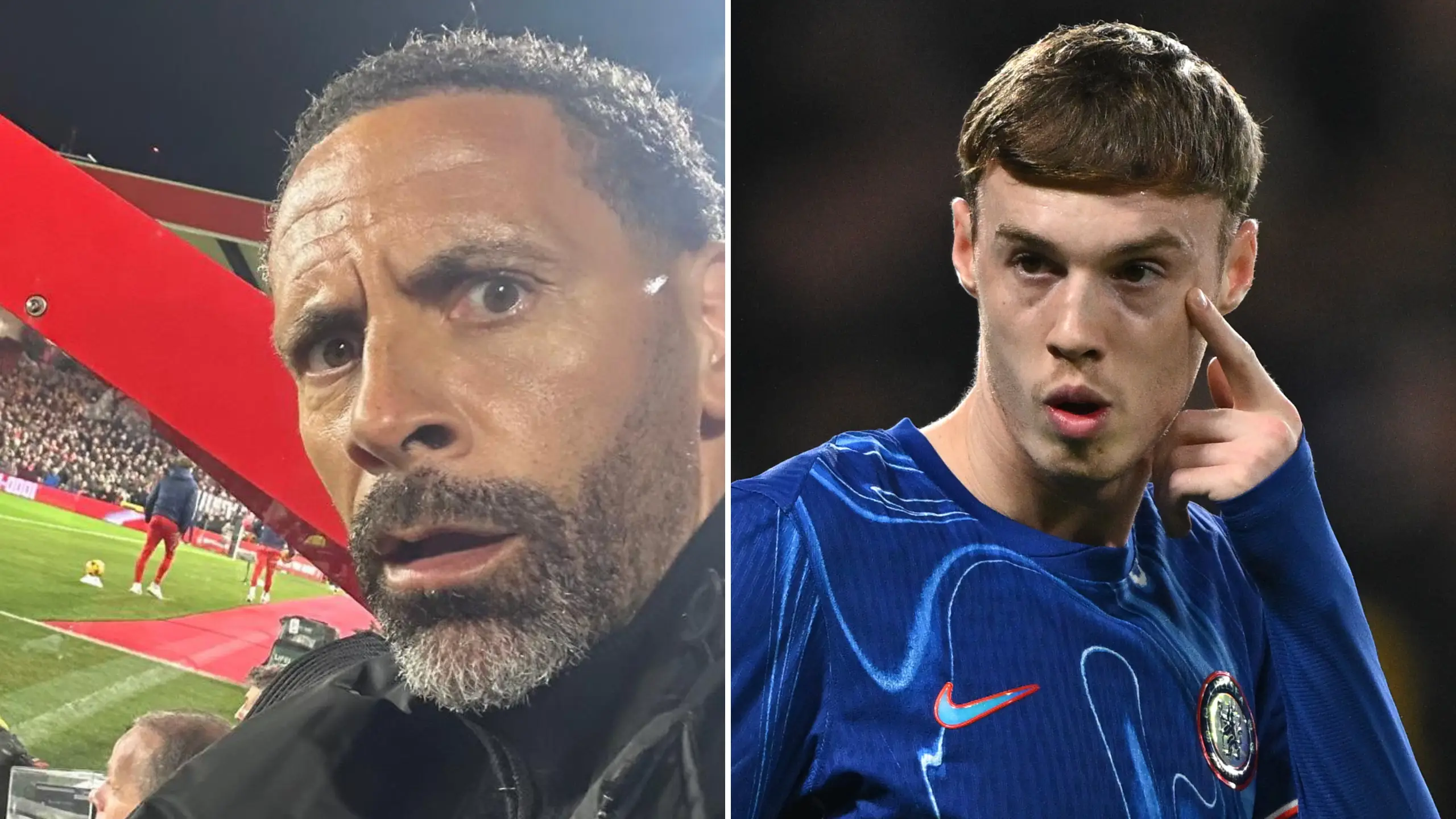 Rio Ferdinand spots 'rude' and 'out of order' Cole Palmer moment during Chelsea's draw with Bournemouth