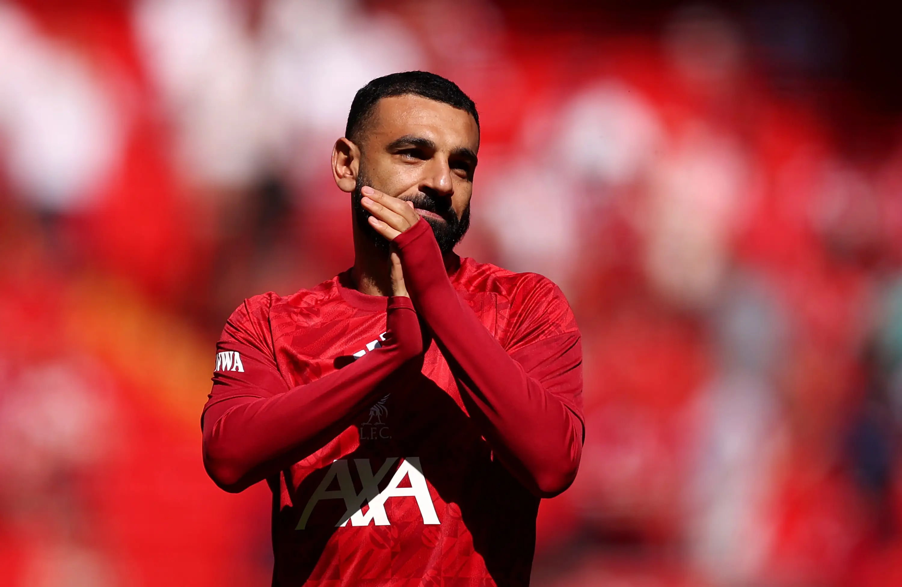 Salah will leave Liverpool this summer. Image credit: Getty