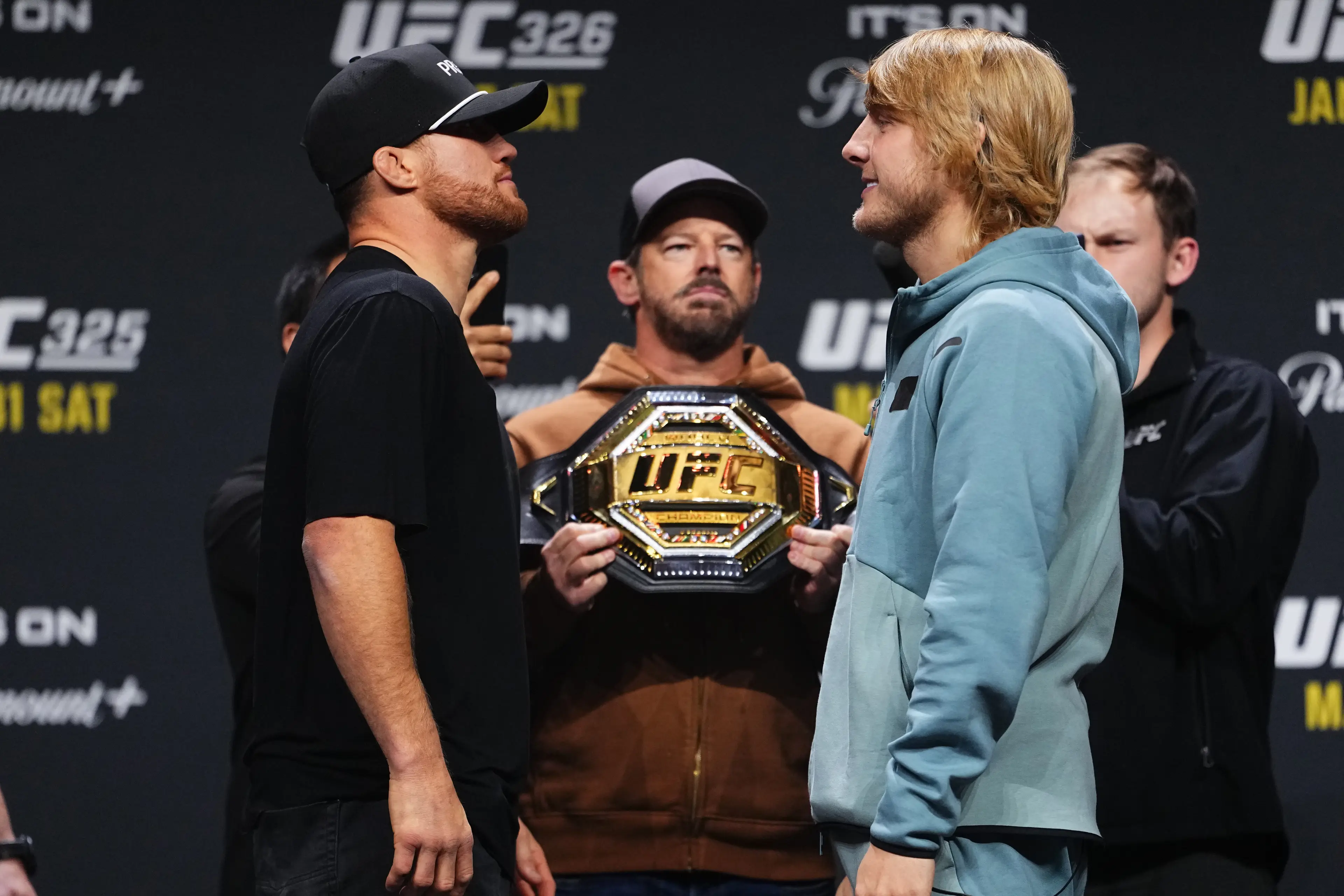 Paddy Pimblett faces Justin Gaethje at UFC 324. Image: Getty 