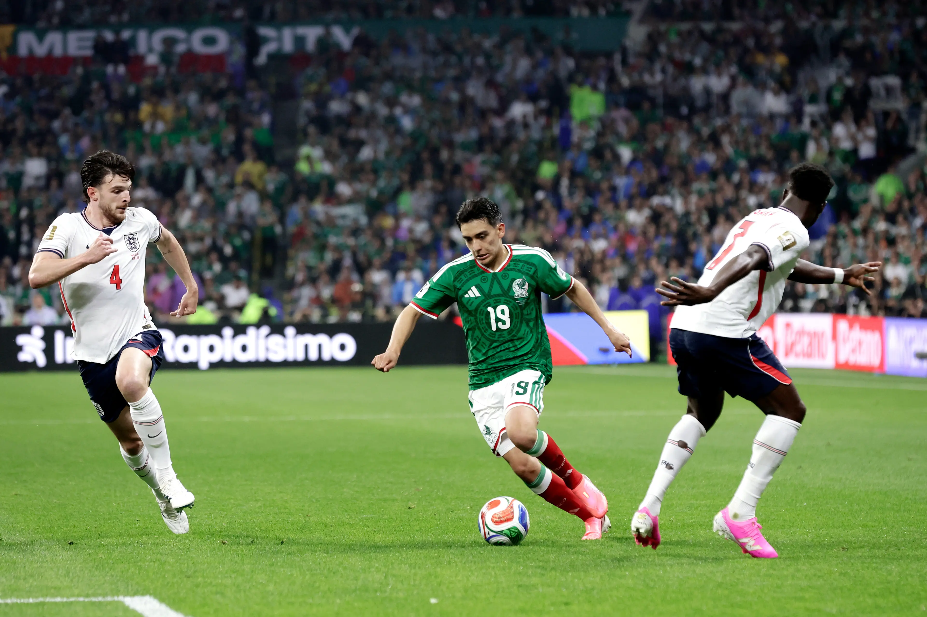 Gilberto Mora featured against England. Image credit: Getty