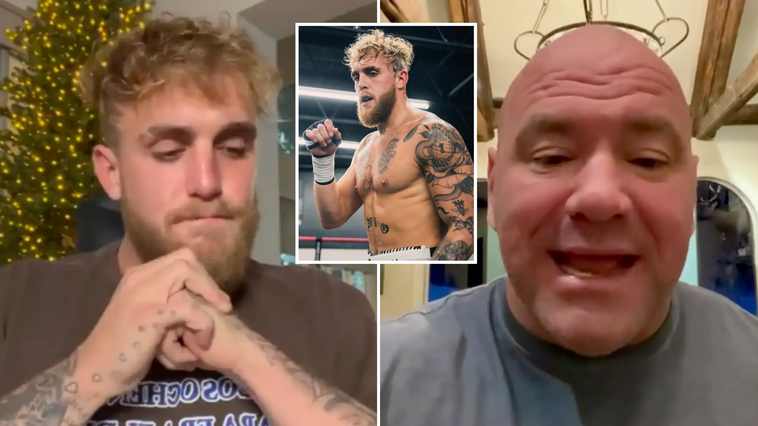 Jake Paul/Instagram & Dana White/Instagram