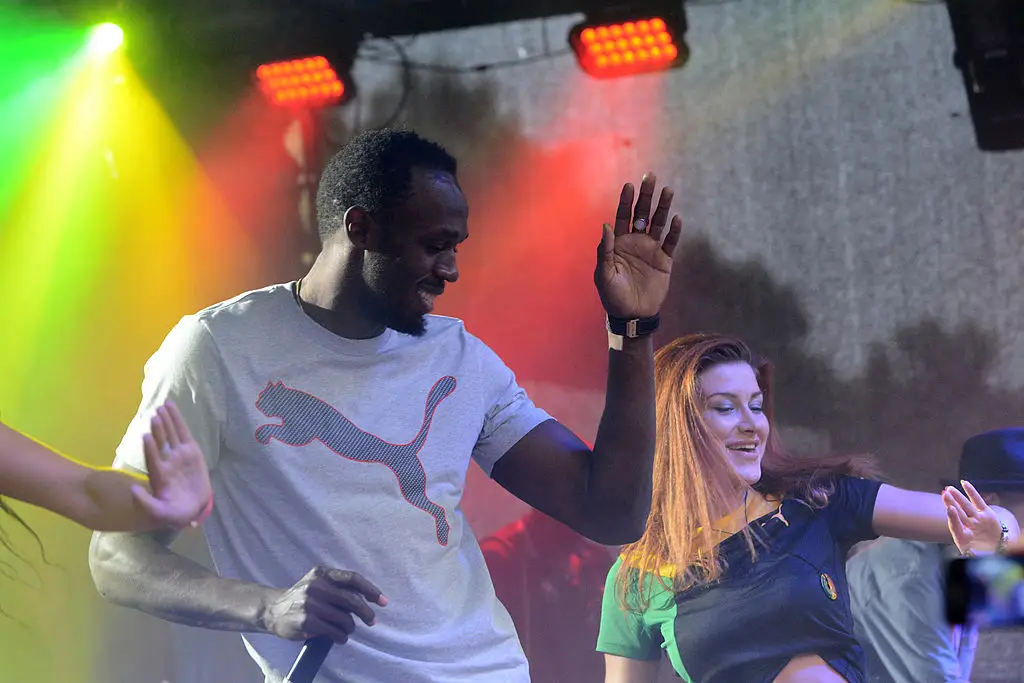 Usain Bolt enjoyed a party (Credit:Getty)