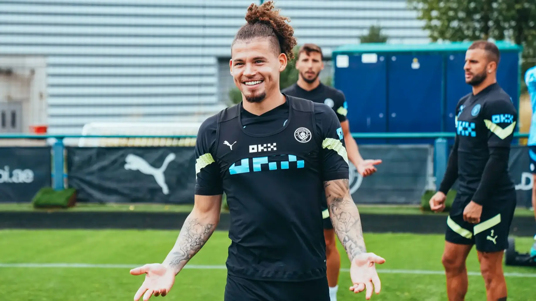 Kalvin Phillips Manchester City Training (Image: Manchester City/ManCity.com)