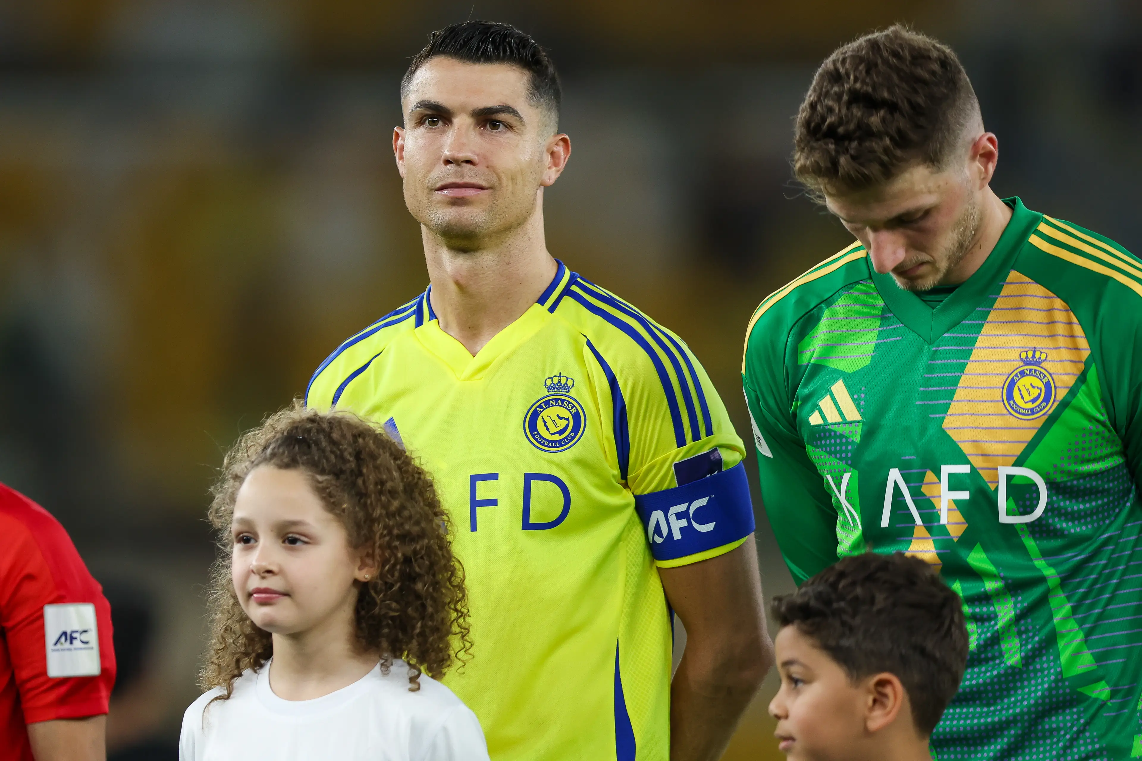 Cristiano Ronaldo in action for Al Nassr. Image: Getty
