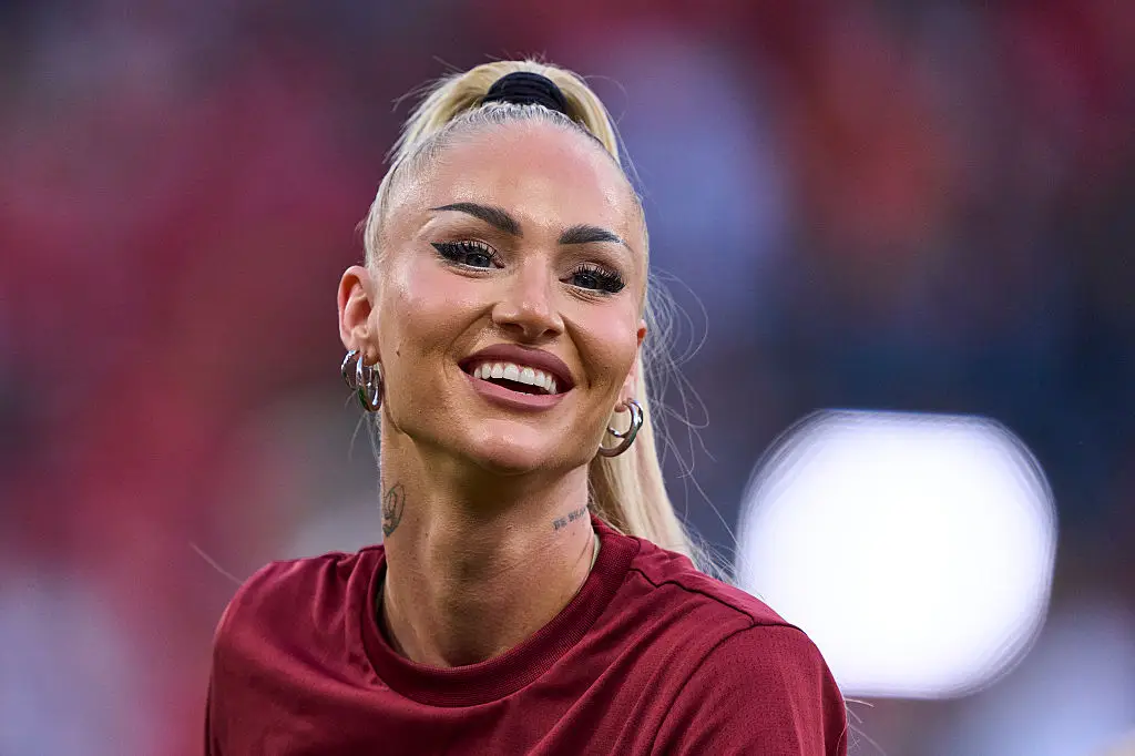 Alisha Lehmann gave her thoughts on the gender pay gap in football (Credit:Getty)