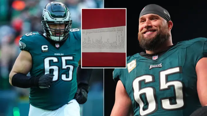 Super Bowl champion posted restaurant bill online to show how much NFL stars spend on a team meal