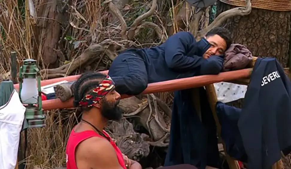 Haye continued to aim verbal jabs at Thomas. Image credit: ITV