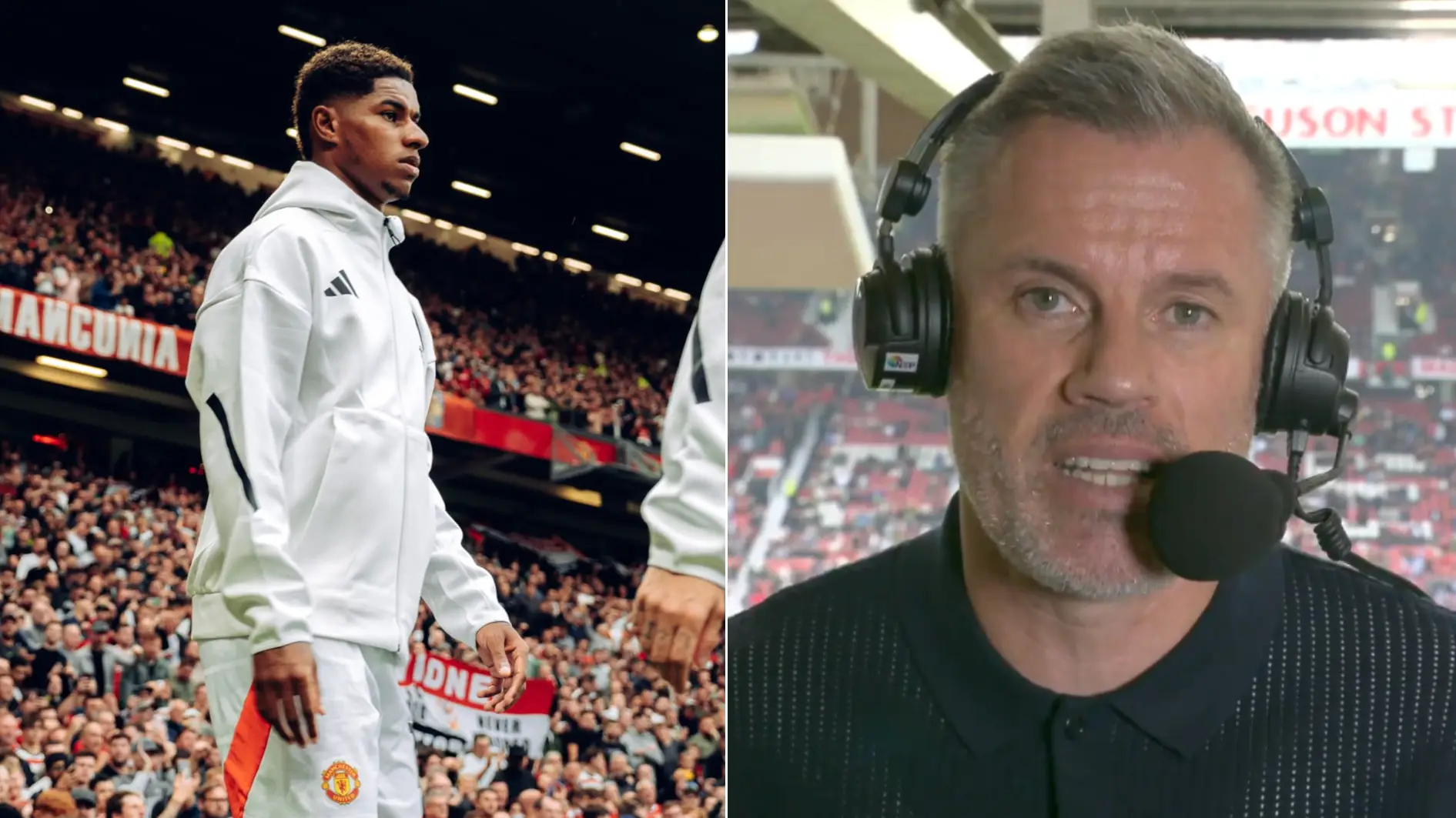 Man Utd fans say it's 'sad but right' after hearing what Jamie Carragher said about Marcus Rashford