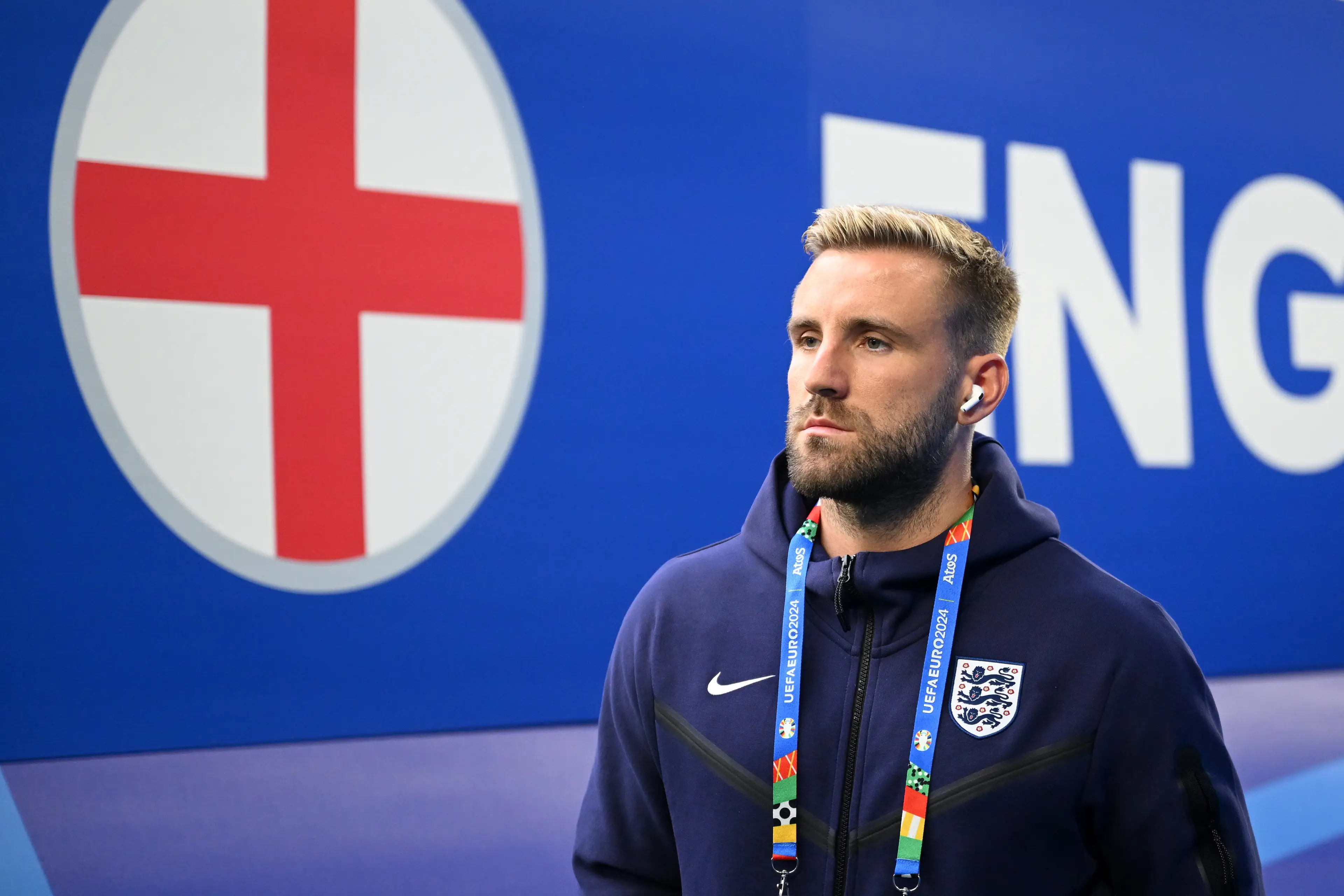 Luke Shaw is unlikely to feature against Denmark on Thursday (Getty)