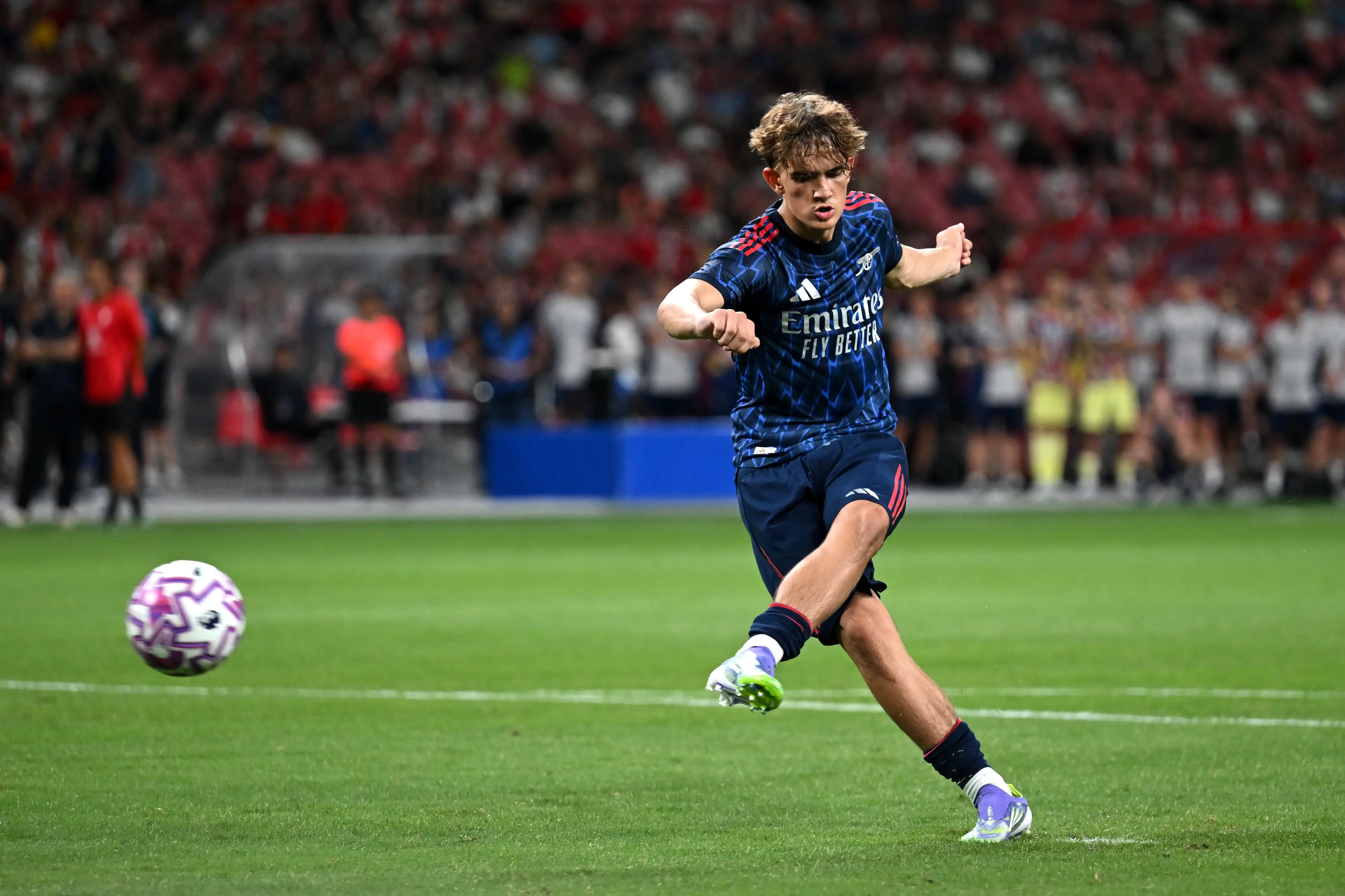 He also converted a penalty against the Italian giants. Image credit: Getty