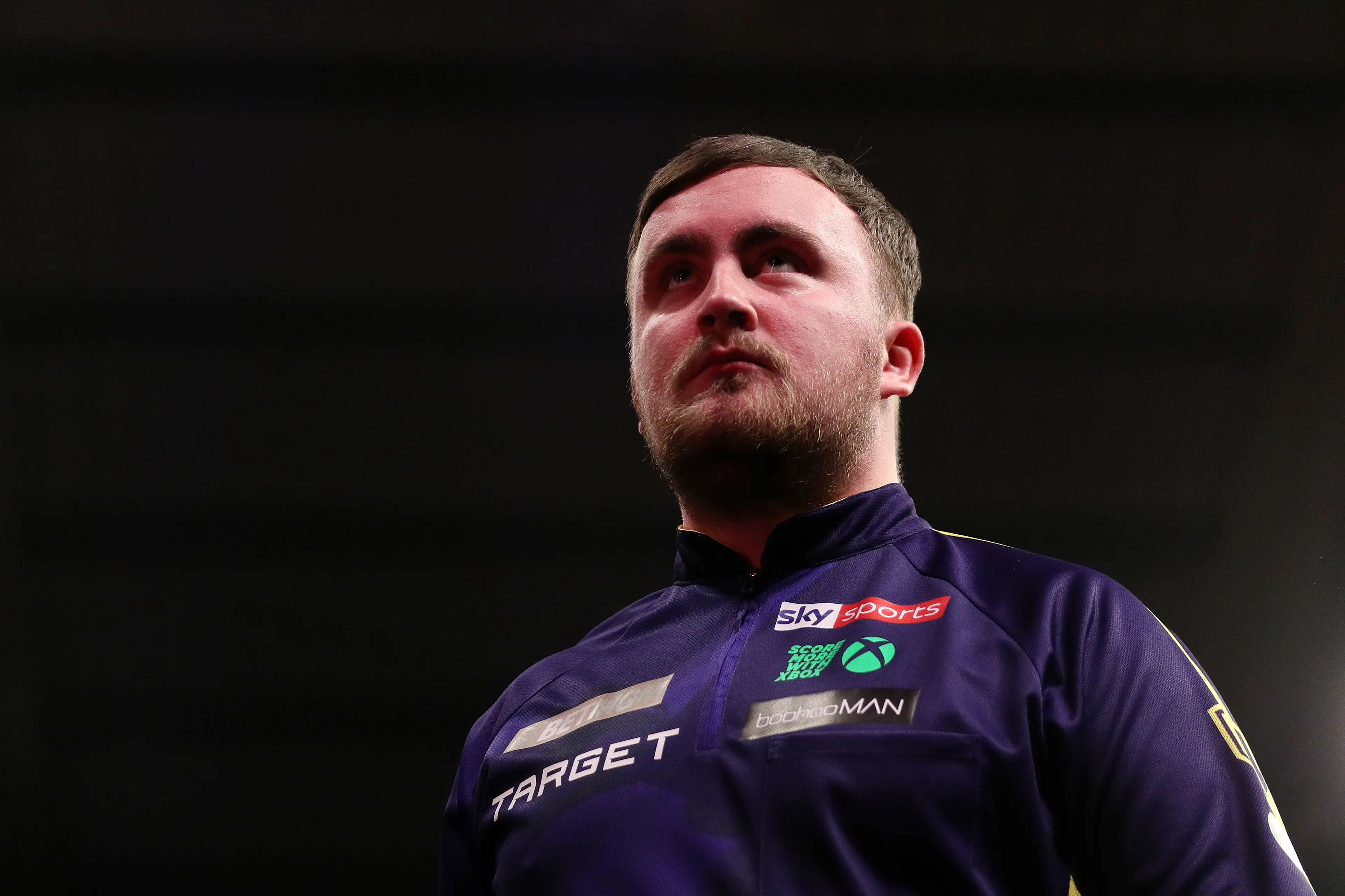 Luke Littler lost to Luke Humphries in the final of Night Four of the Premier League Darts. Image: Getty 