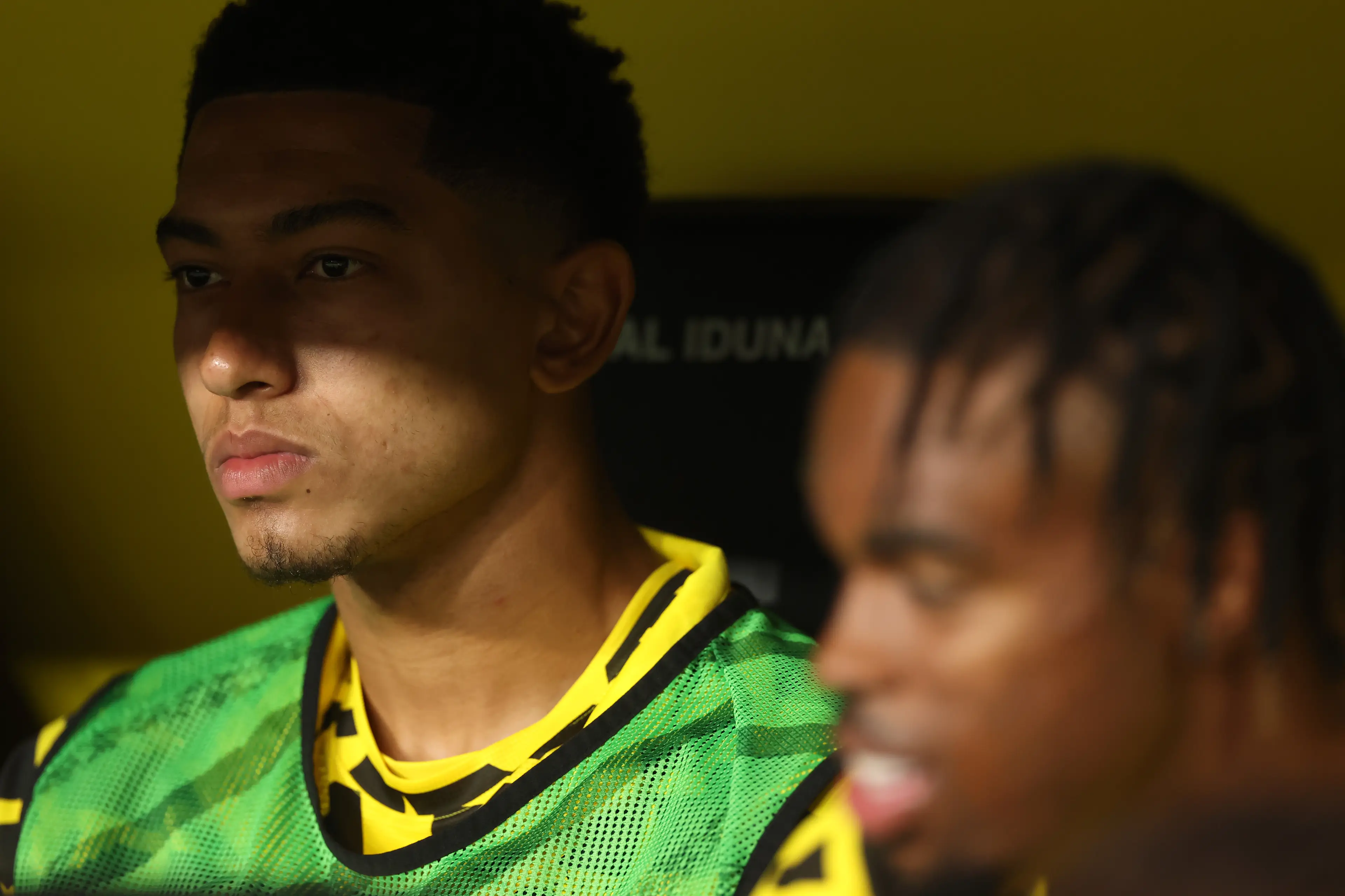 Jobe Bellingham is 'growing increasingly frustrated' at Borussia Dortmund. Image: Getty 