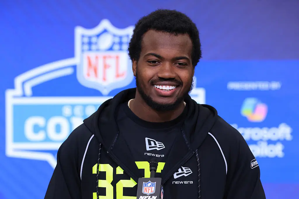 Rueben Bain is one of the hottest prospects in the NFL draft. (Image: Justin Casterline/Getty Images)