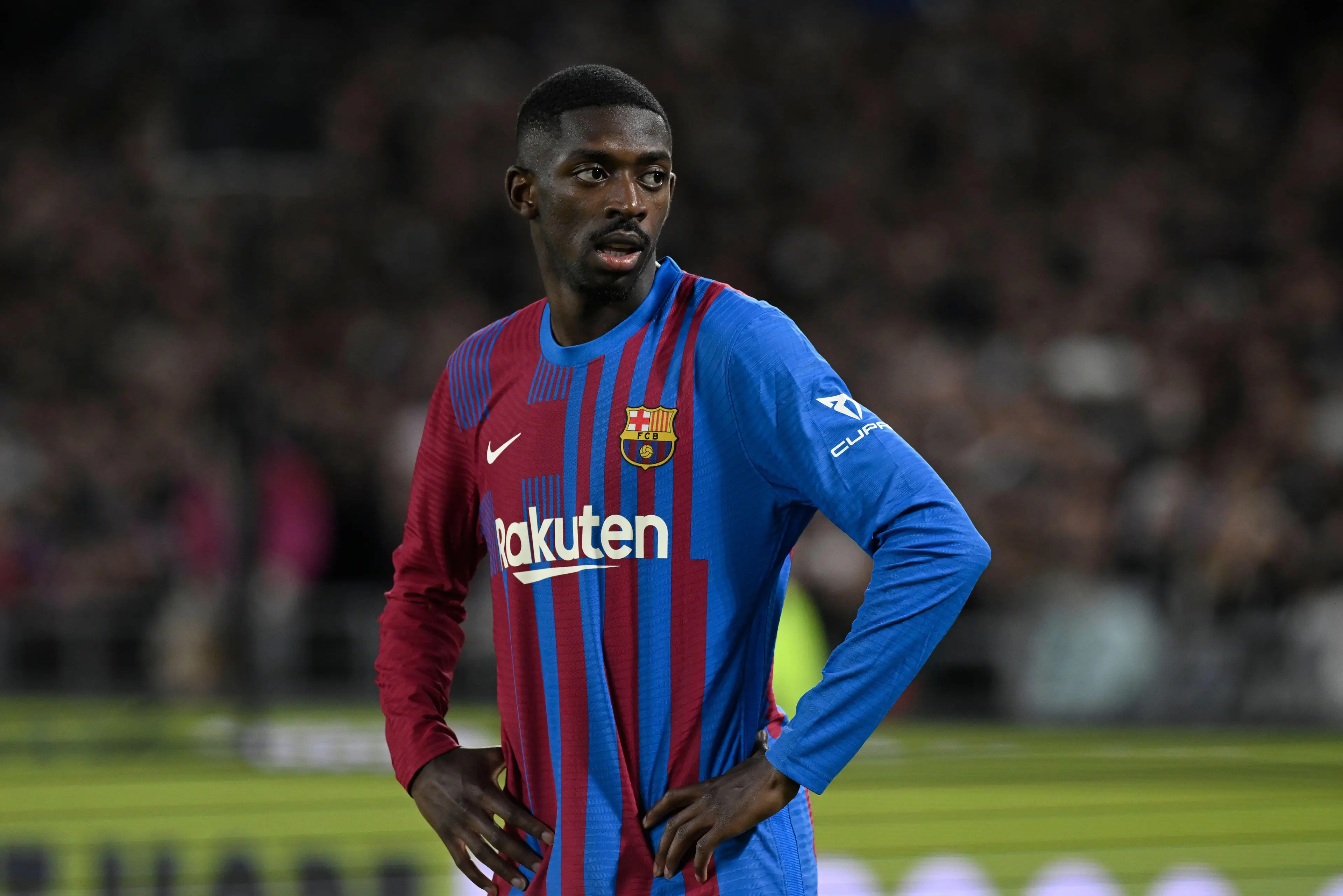 Ousmane Dembele has had a tough time at Barcelona