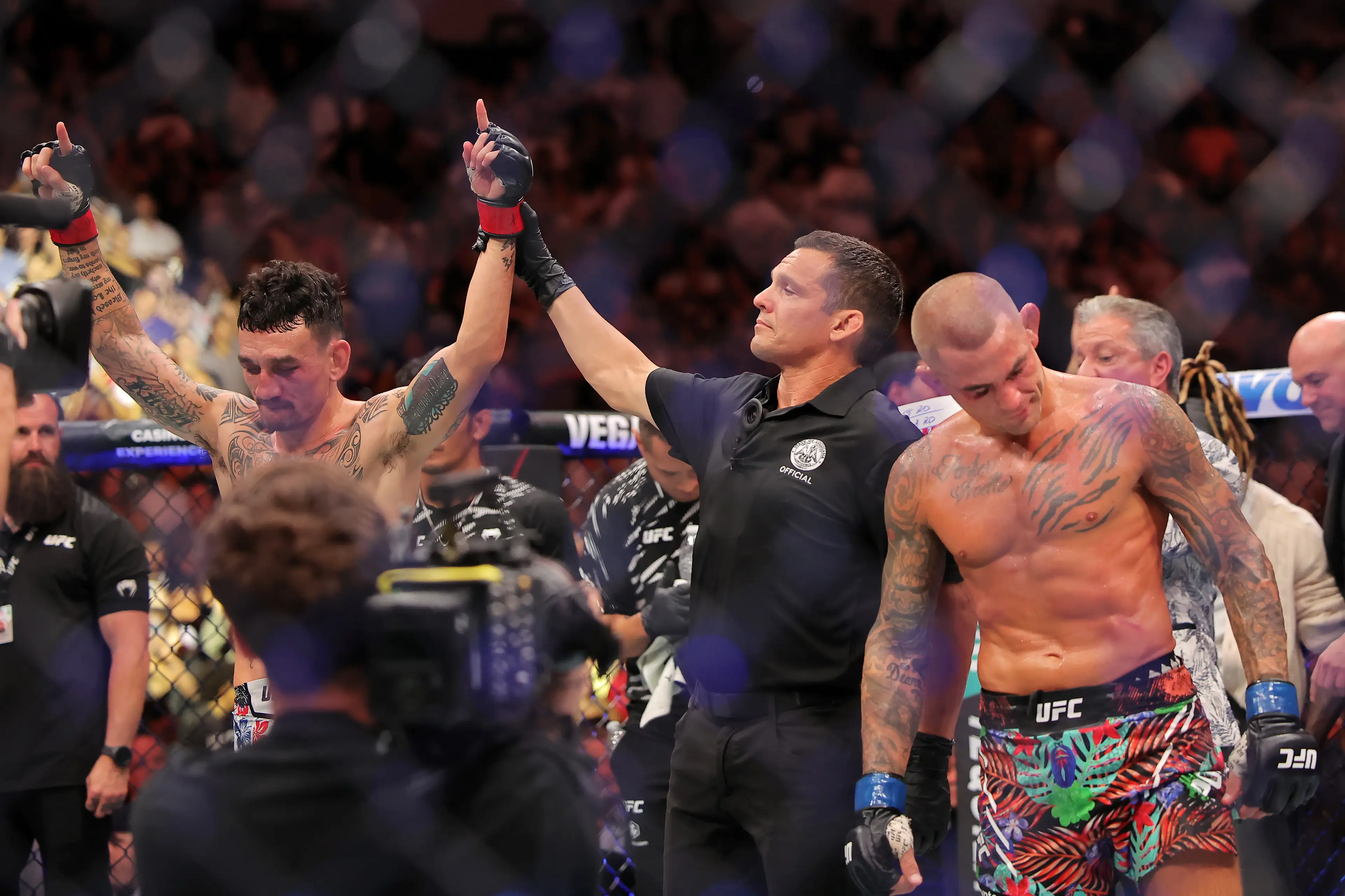 Poirier was beaten in his final MMA fight by unanimous decision. (Image: Getty)