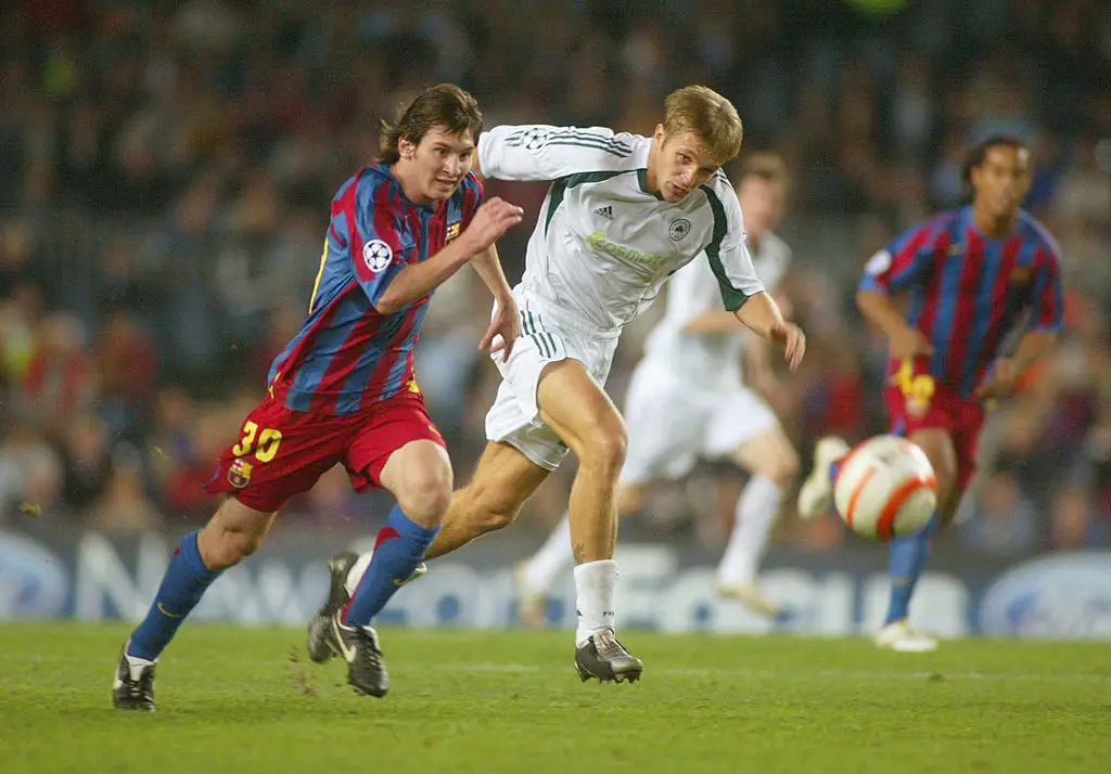 Lionel Messi pictured in 2005 (Image: Getty)