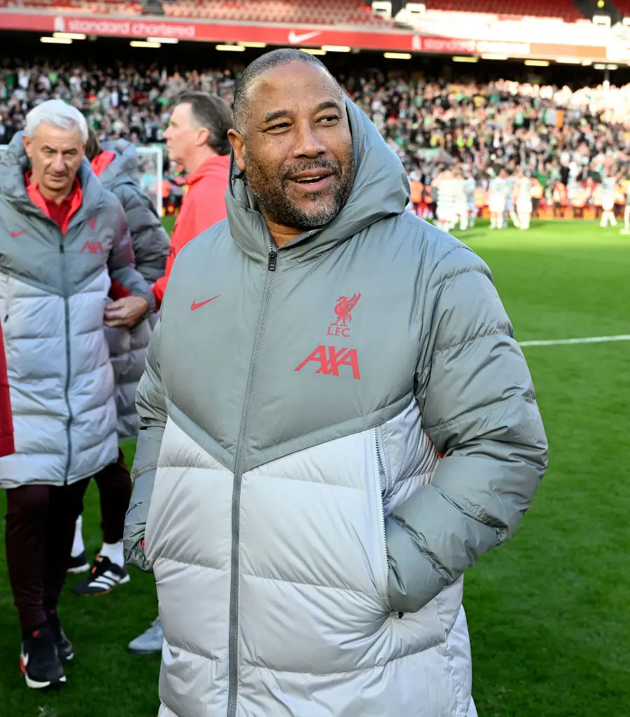John Barnes of Liverpool Legends in 2023. (Photo by LFC Foundation/Liverpool FC via Getty Images)
