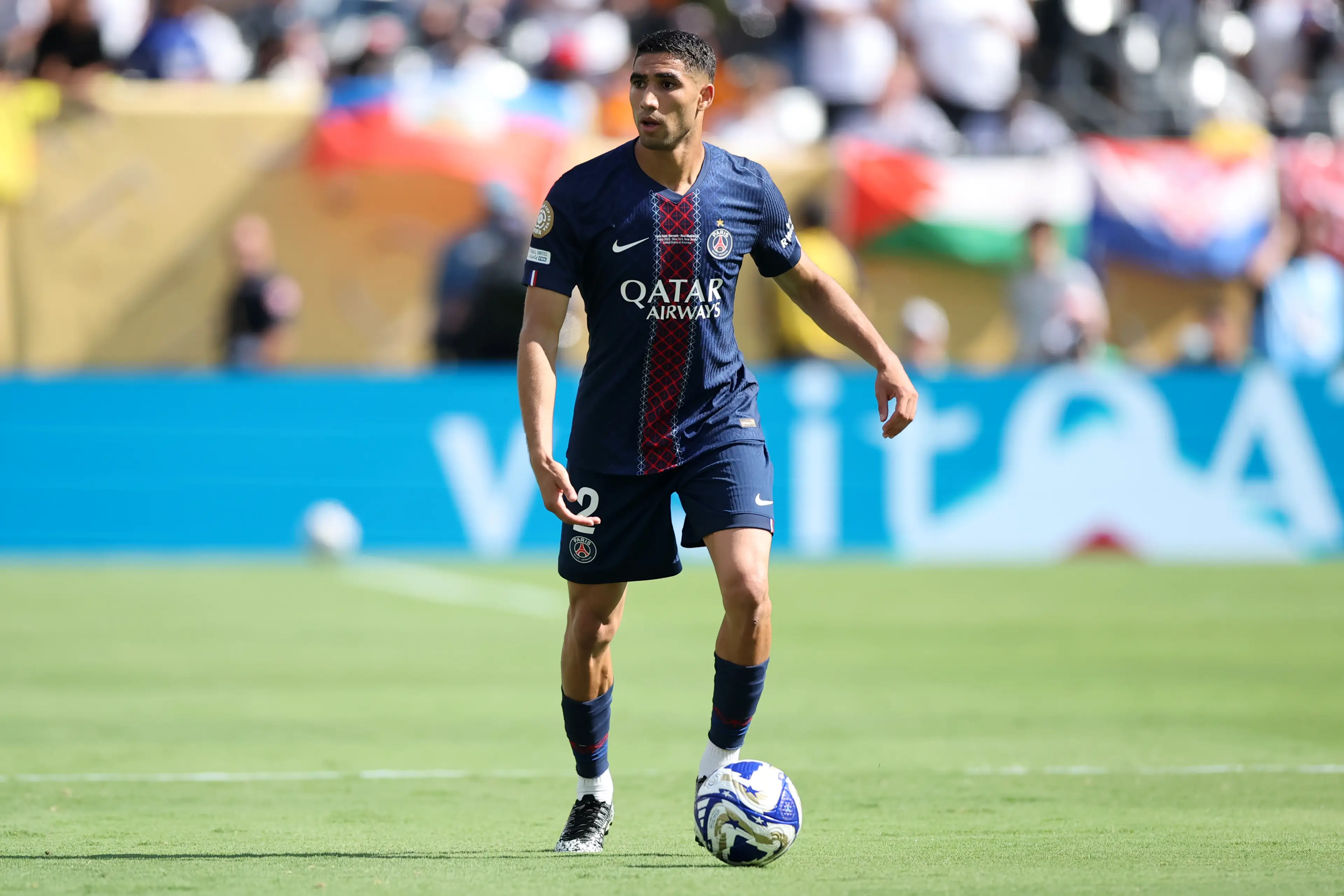 Achraf Hakimi has become one of the best full-backs in world football. Image: Getty