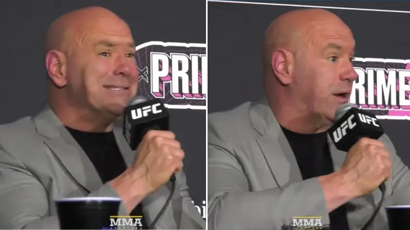 Dana White got into a HEATED argument with reporter over UFC pound-for-pound debate
