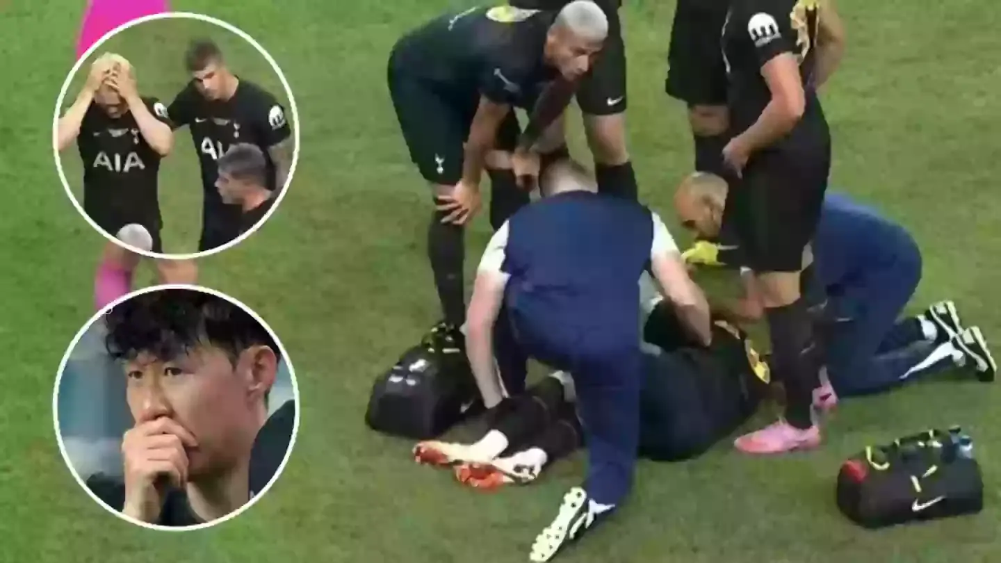 James Maddison was stretchered off