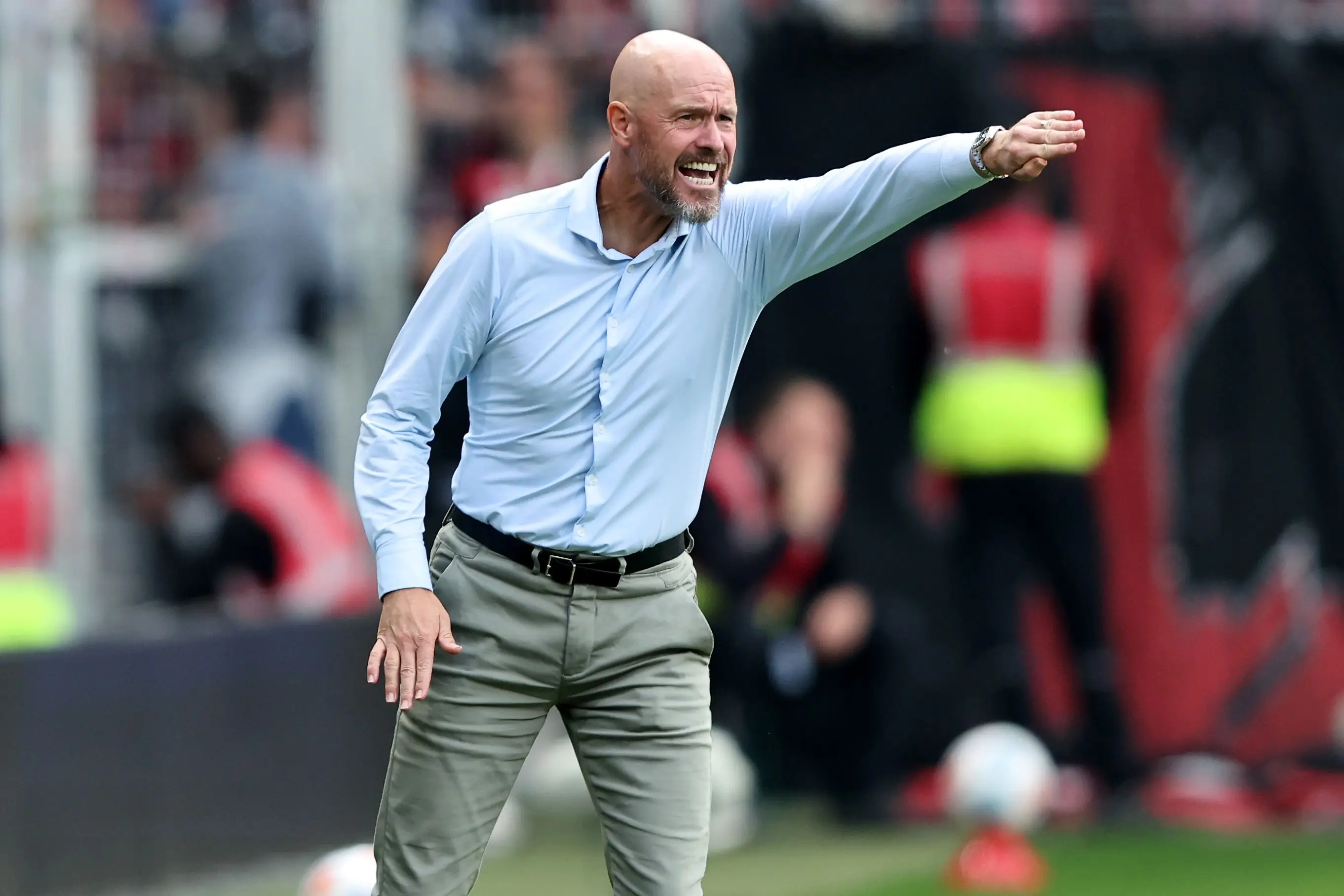 Bayer Leverkusen have sacked Erik ten Hag after just two league games. Image: Getty 
