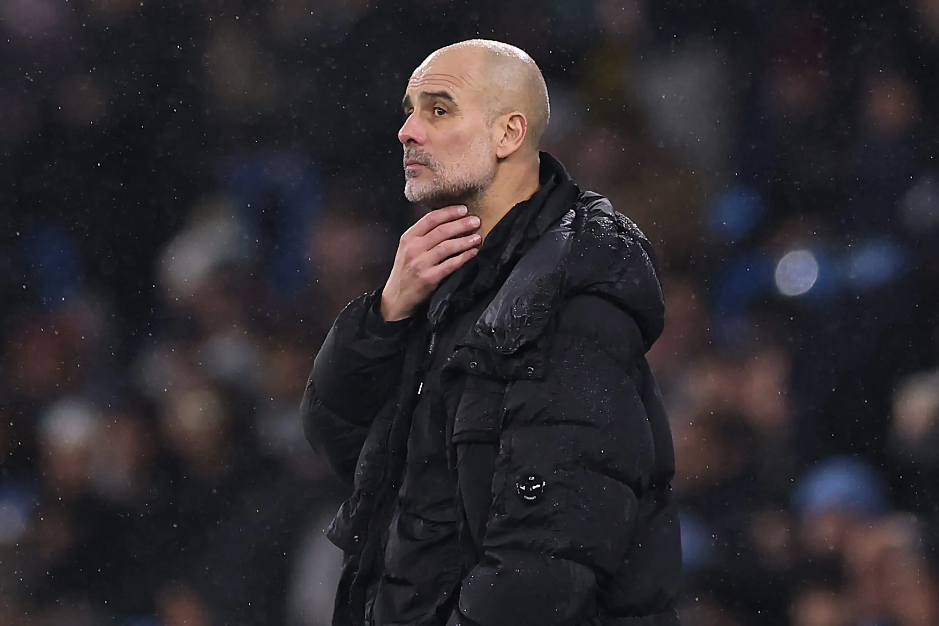 Pep Guardiola's Man City contract expires next summer (Image: Getty)