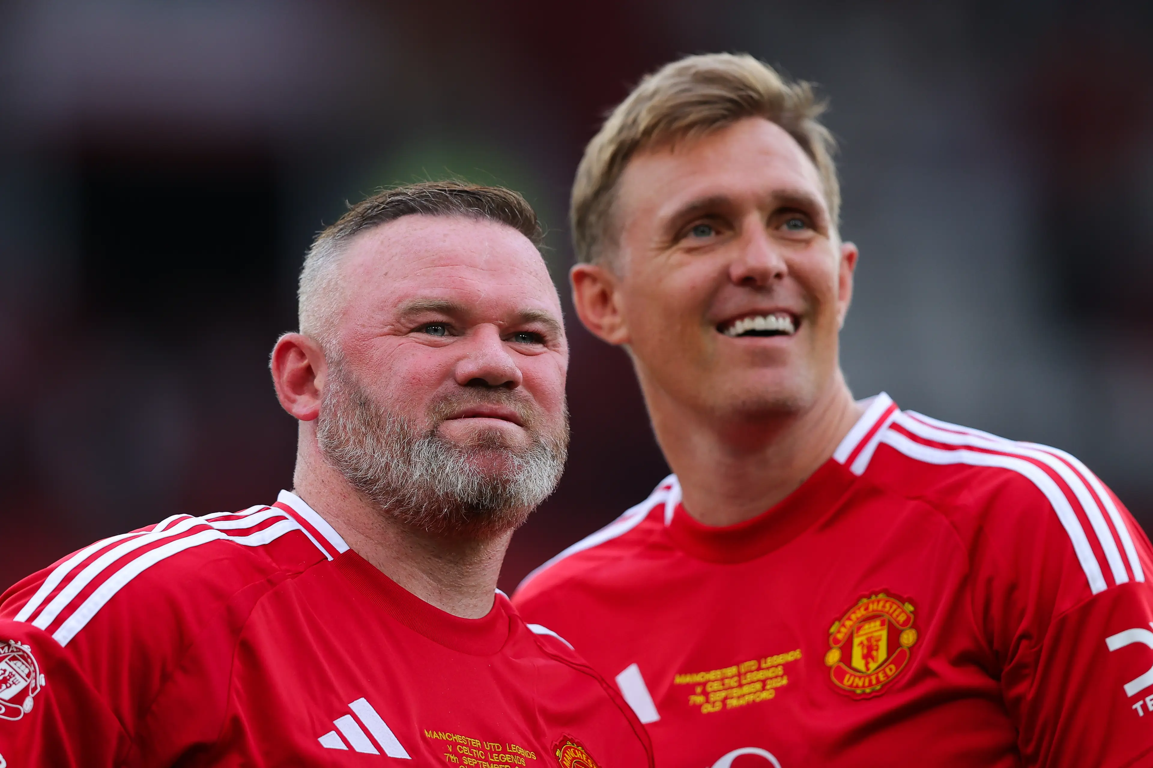 Wayne Rooney enjoyed playing with Darren Fletcher at Manchester United. Image: Getty
