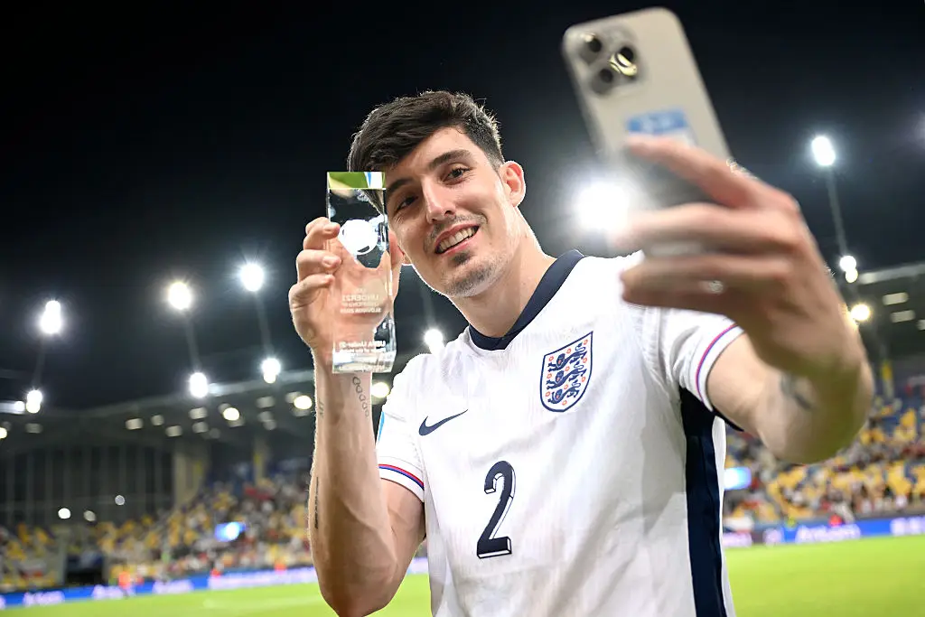 Livramento took home the Man of the Match award after his display against the Czech Republic. Image credit: Getty