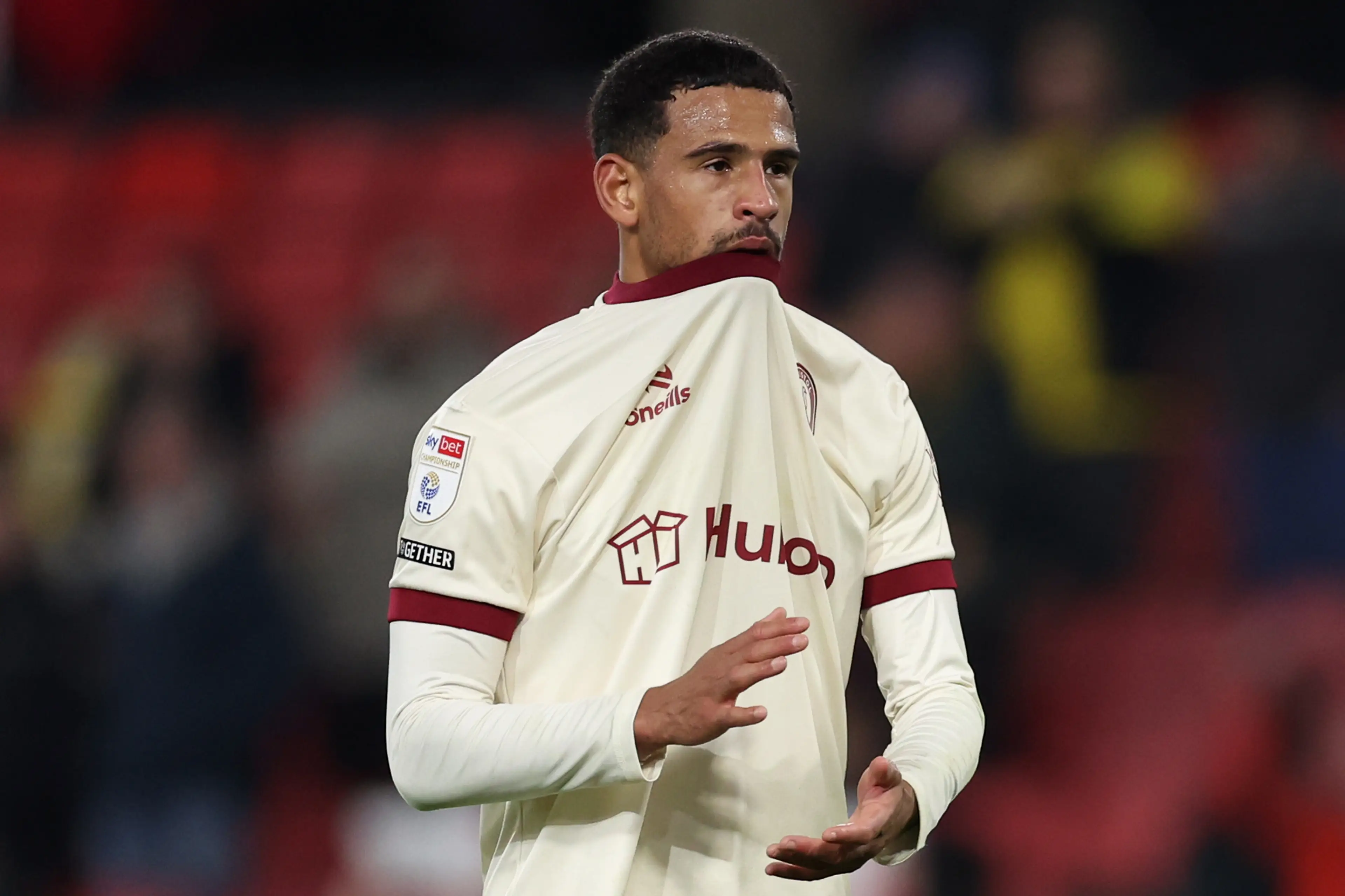 Marcus McGuane joined Bristol City last summer. Image: Getty 