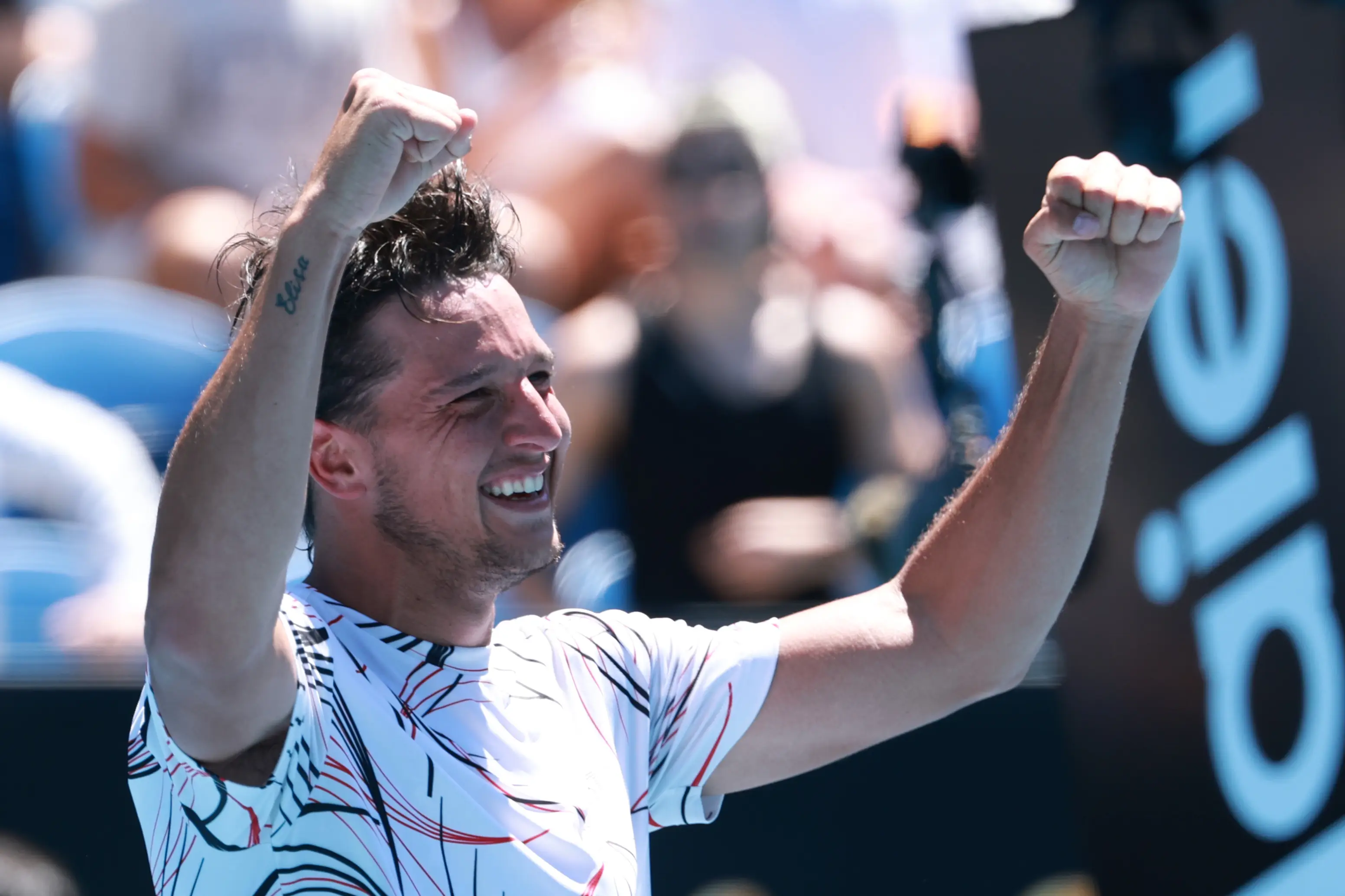 Luciano Darderi. (Image: Getty)