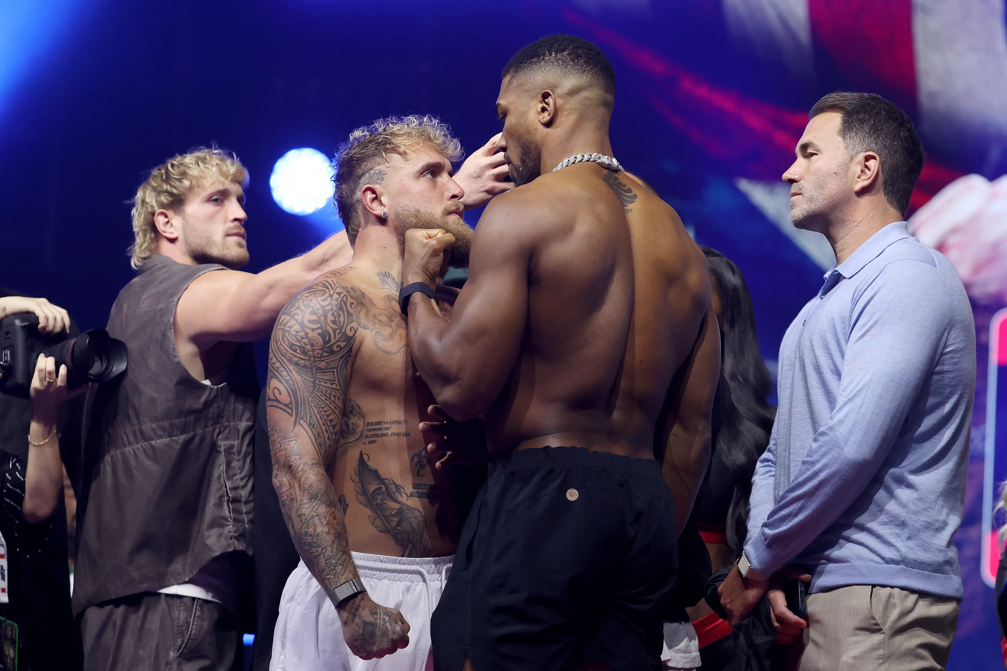 Paul and Joshua's final face-off was intense. Image: Getty