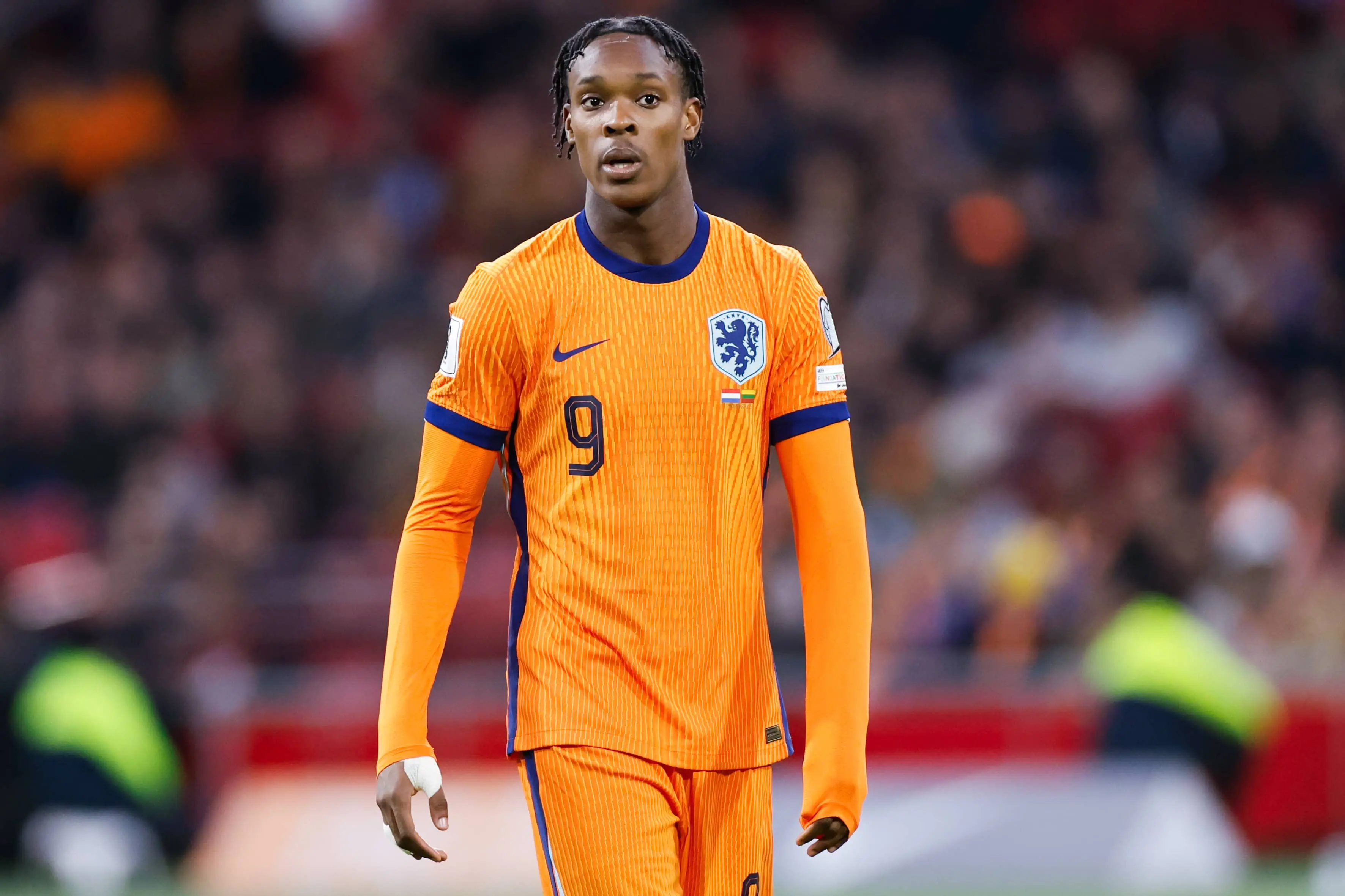 Emmanuel Emegha in action for the Netherlands. Image: Getty